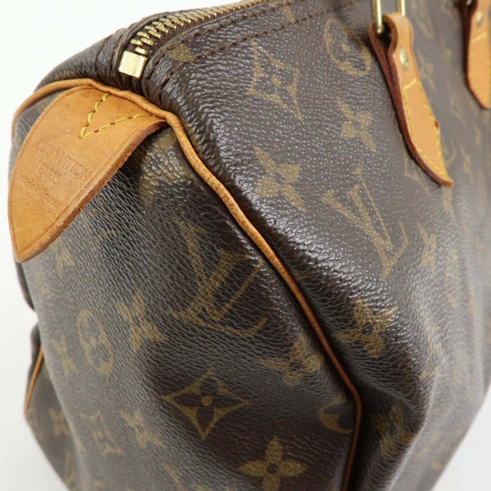 Louis Vuitton Monogram Speedy 30 Boston Bag Hand Bag Brown M41526