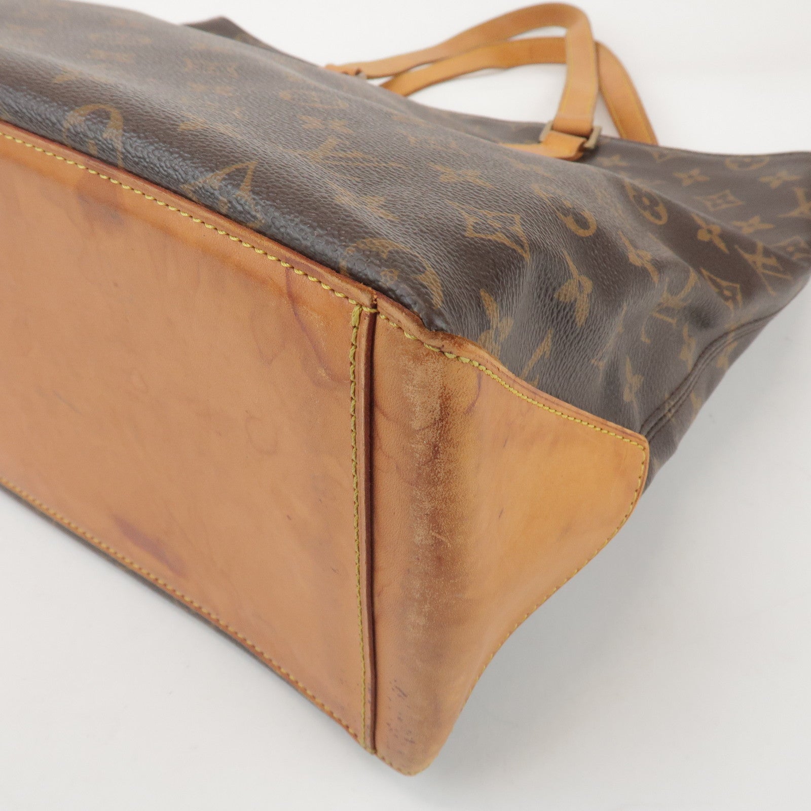 Louis Vuitton Monogram Cabas Mezzo Tote Bag Shoulder Bag M51151