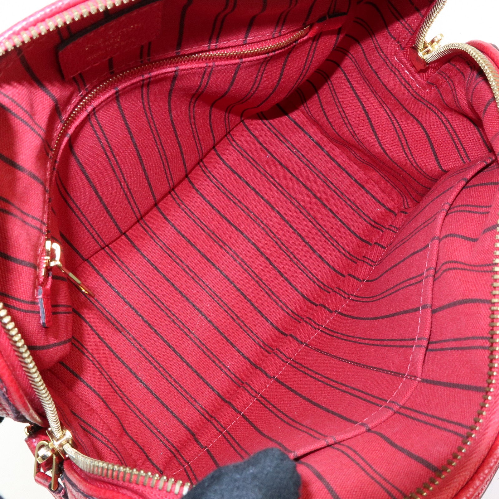 Louis Vuitton Monogram Empreinte Speedy Bandouliere 25 NM M42399