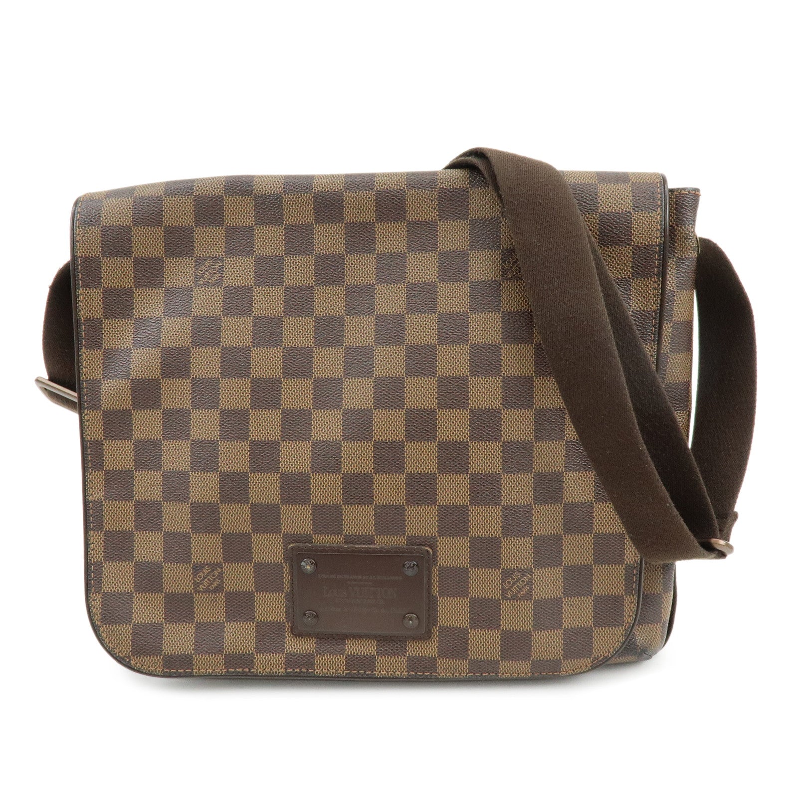 Louis Vuitton Damier Ebene Brooklyn Messenger Bag N51211