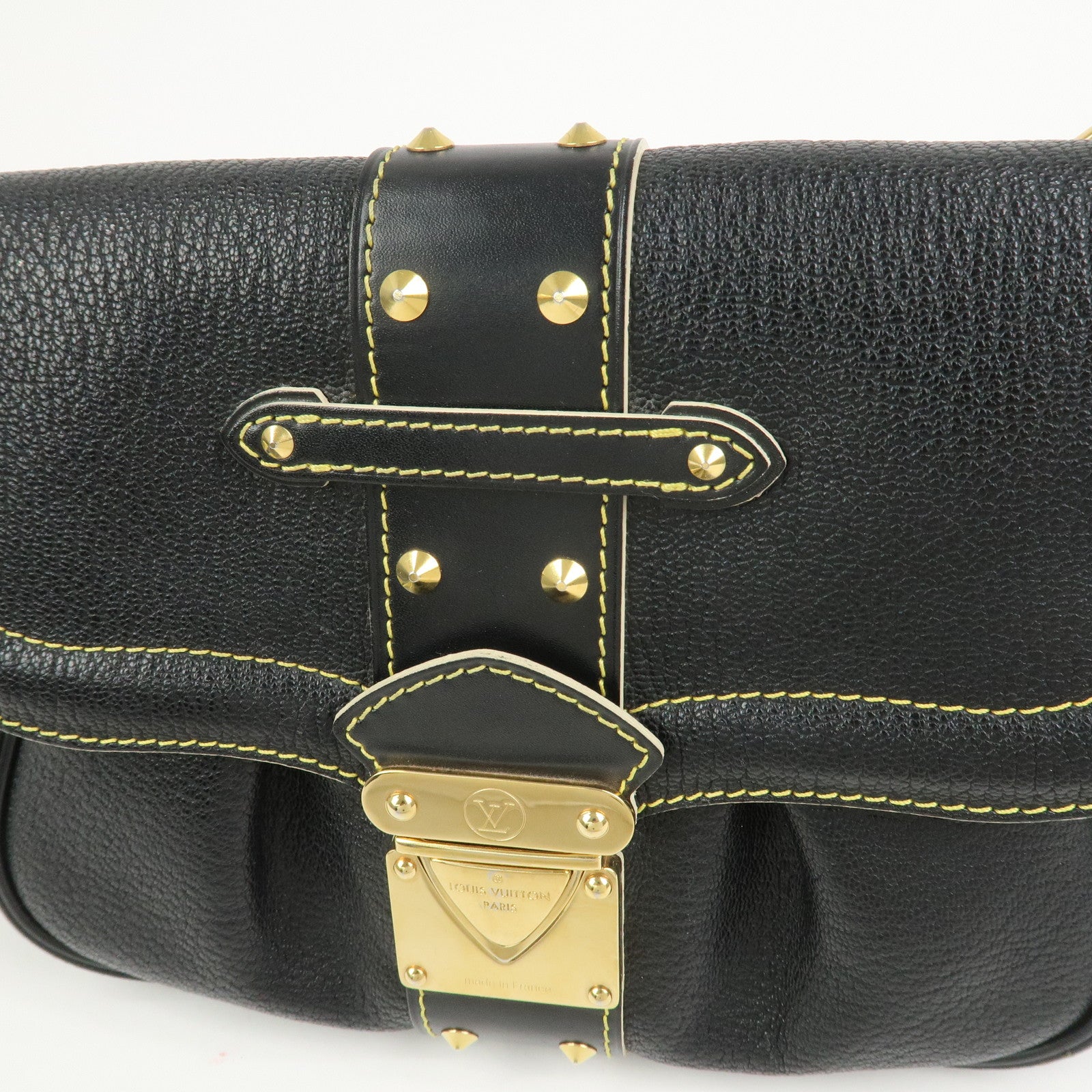 Louis Vuitton Suhari Confidant Leather Shoulder Bag Noir M91784