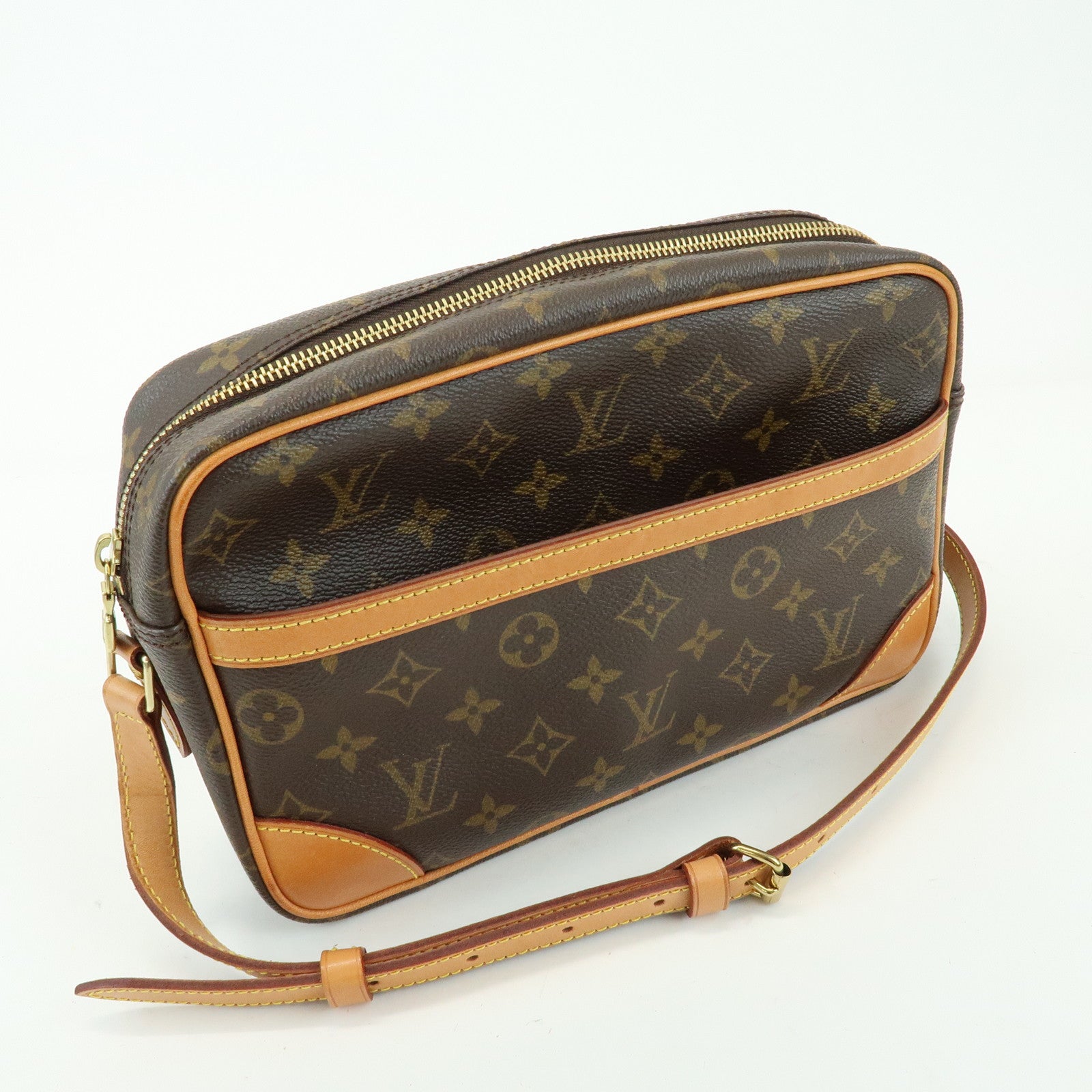 Louis Vuitton Monogram Trocadero 27 Shoulder Bag Brown M51274