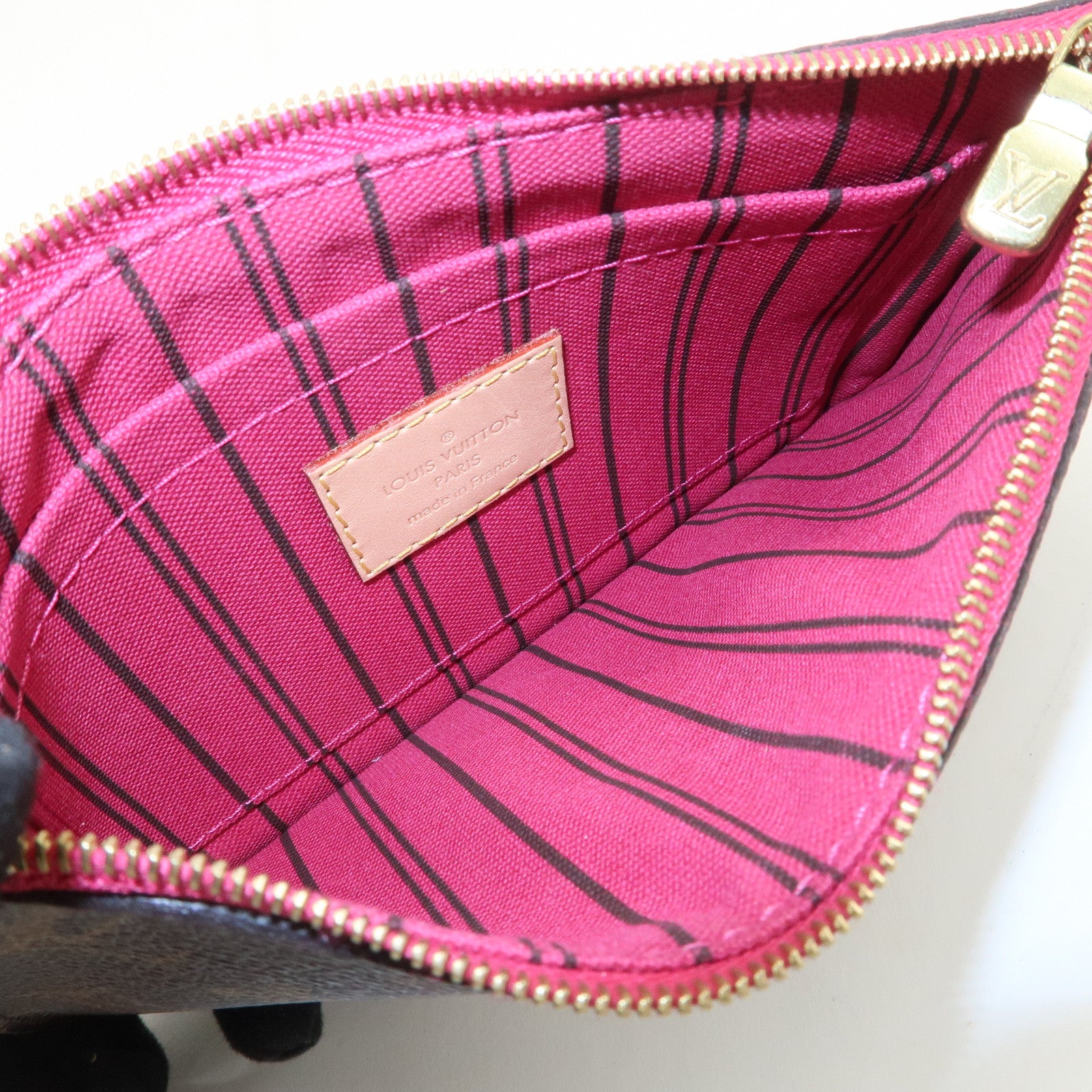 Louis Vuitton Monogram Canvas Pouch for Neverfull PM Tote Bag