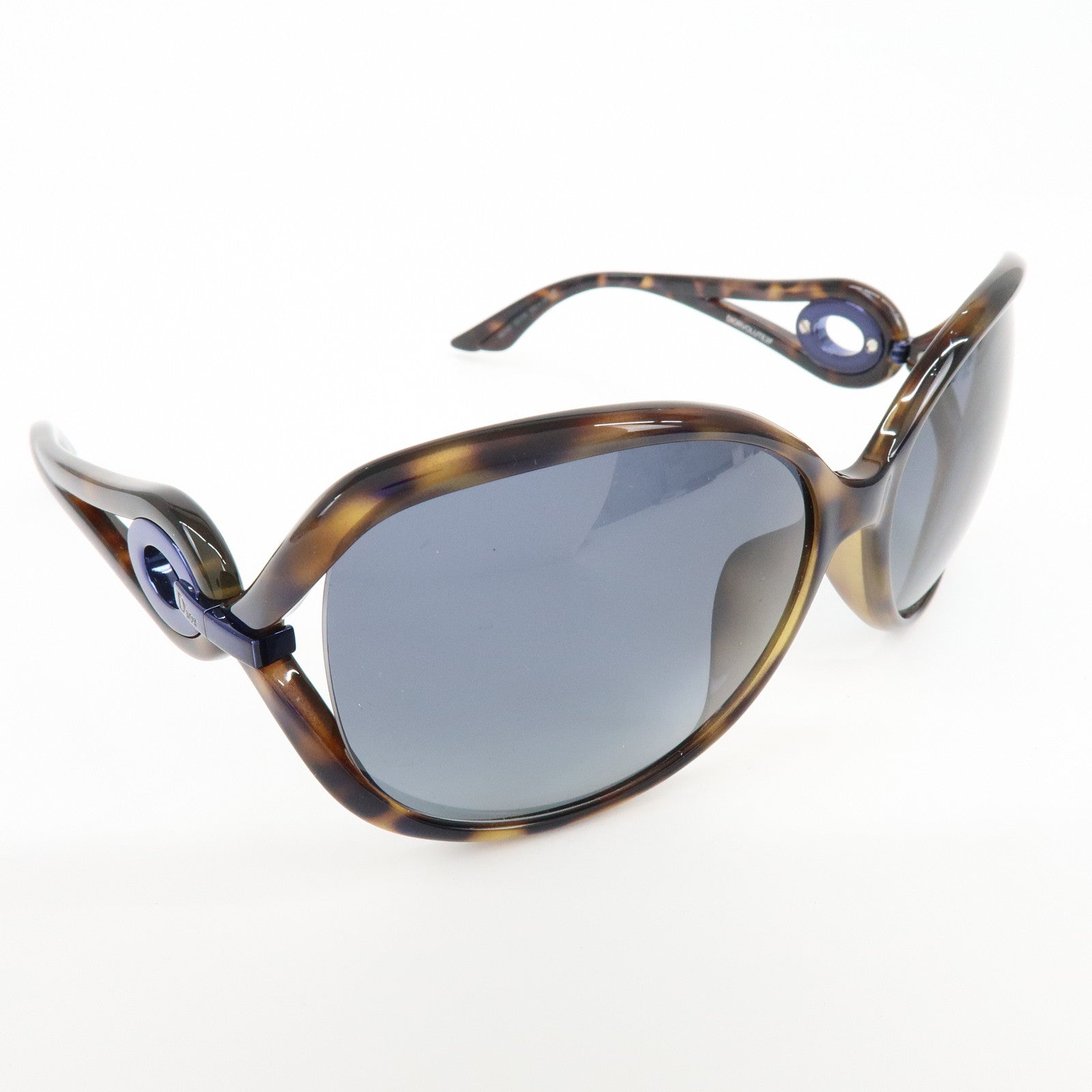 Christian Dior Plastic Sunglasses 62□15 120 Brown NB7HD