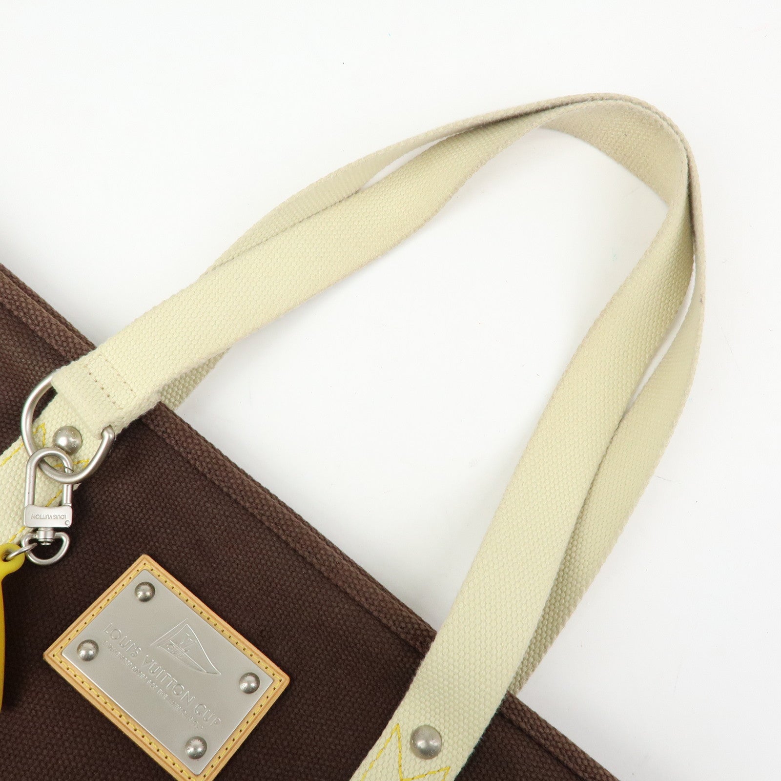 Louis Vuitton Antigua LV Cup Canvas Cabas GM Tote Bag Brown M80662