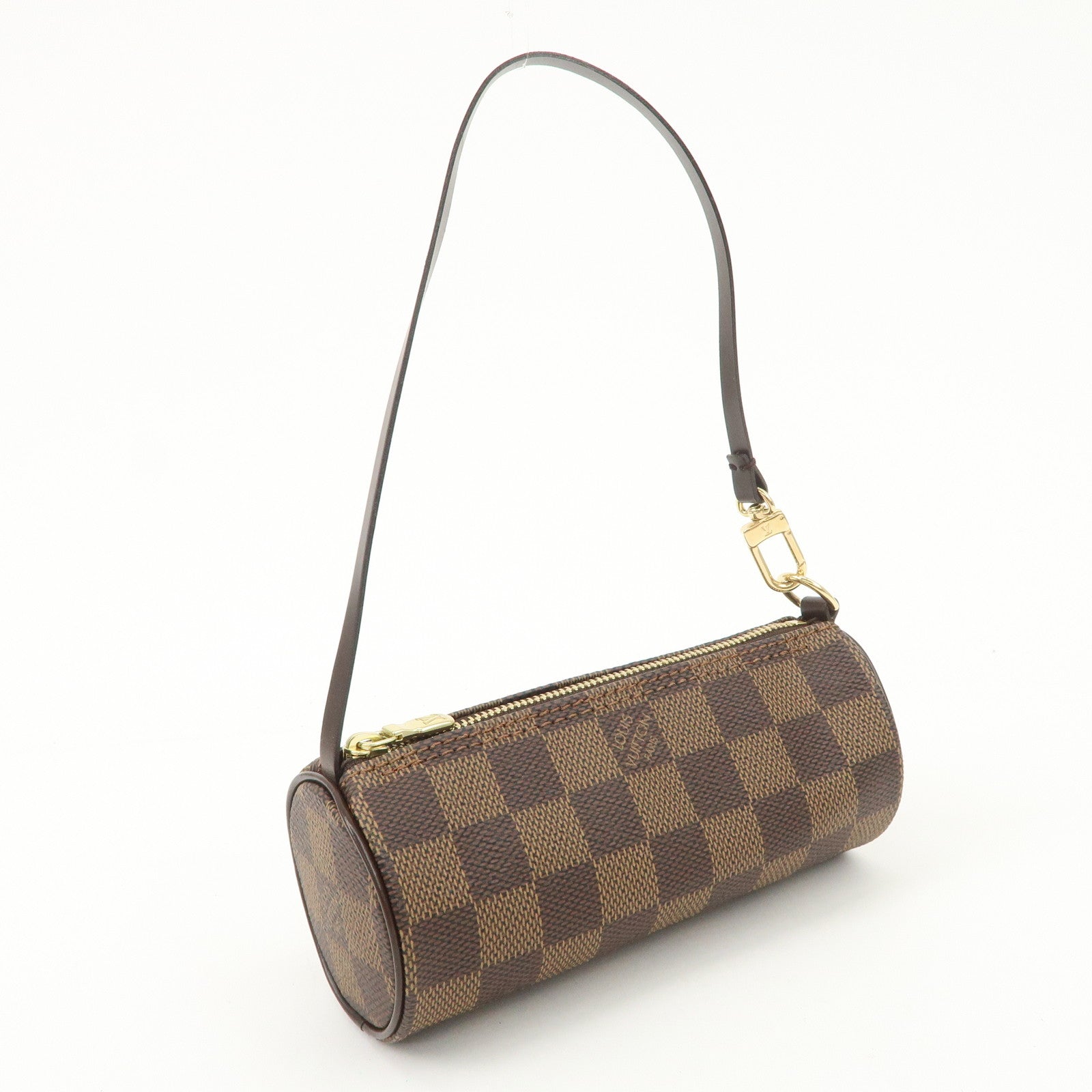 Louis Vuitton Damier Mini Pouch for Papillon Bag Damier Ebene Used