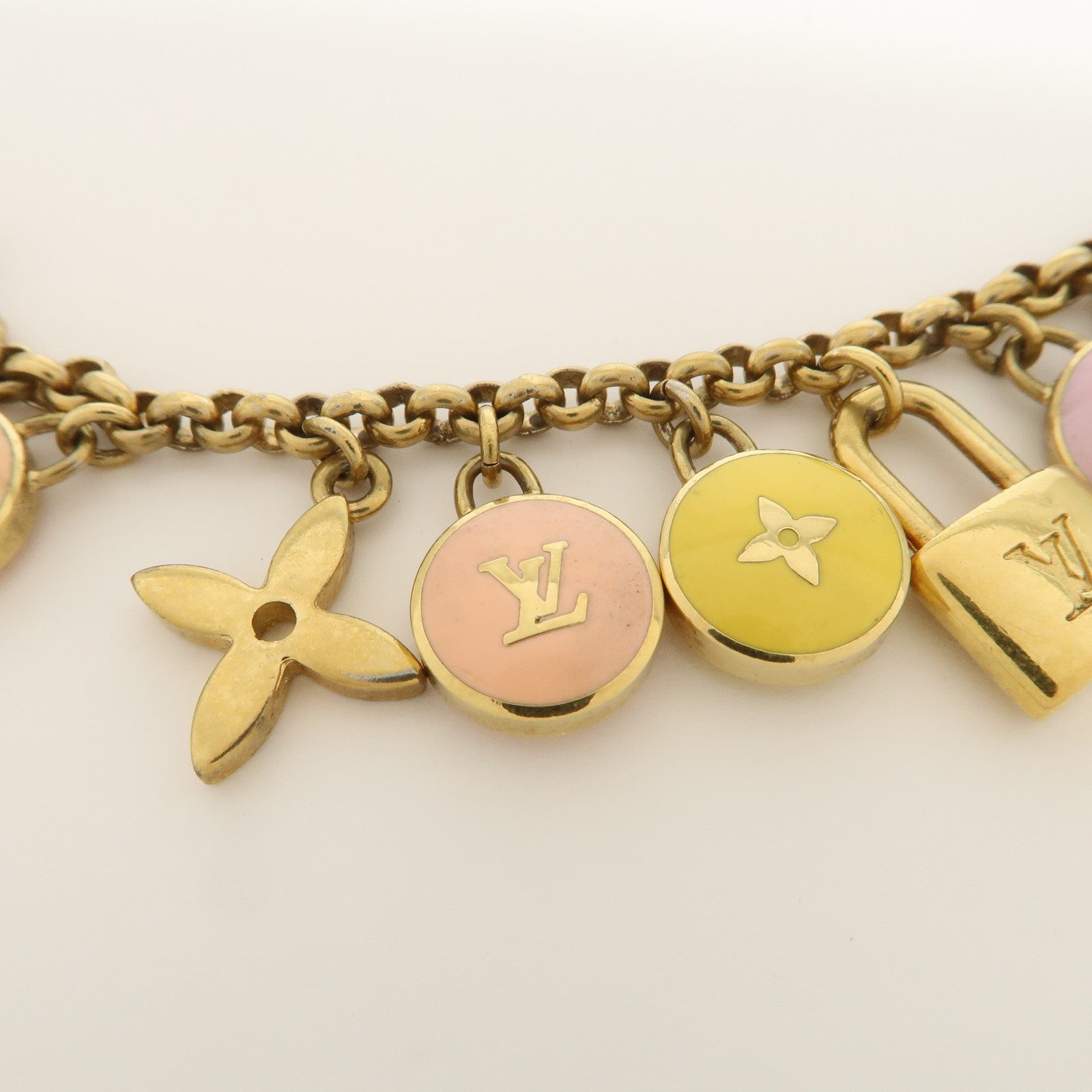 Louis Vuitton Porte Cles Chaine Pastilles Metal Key Chain M66172