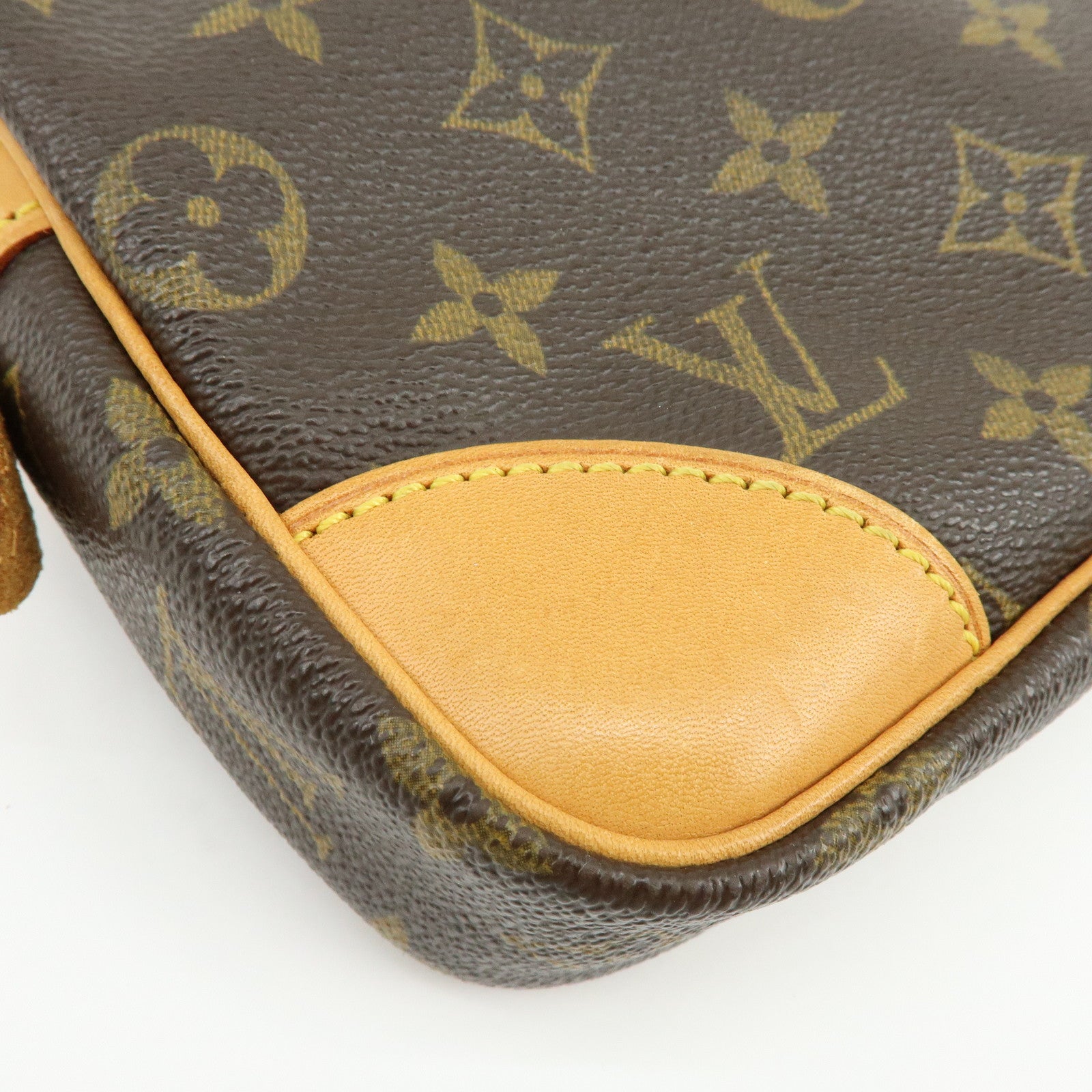 Louis Vuitton Monogram Marly Dragonne GM Clutch Bag Brown M51825