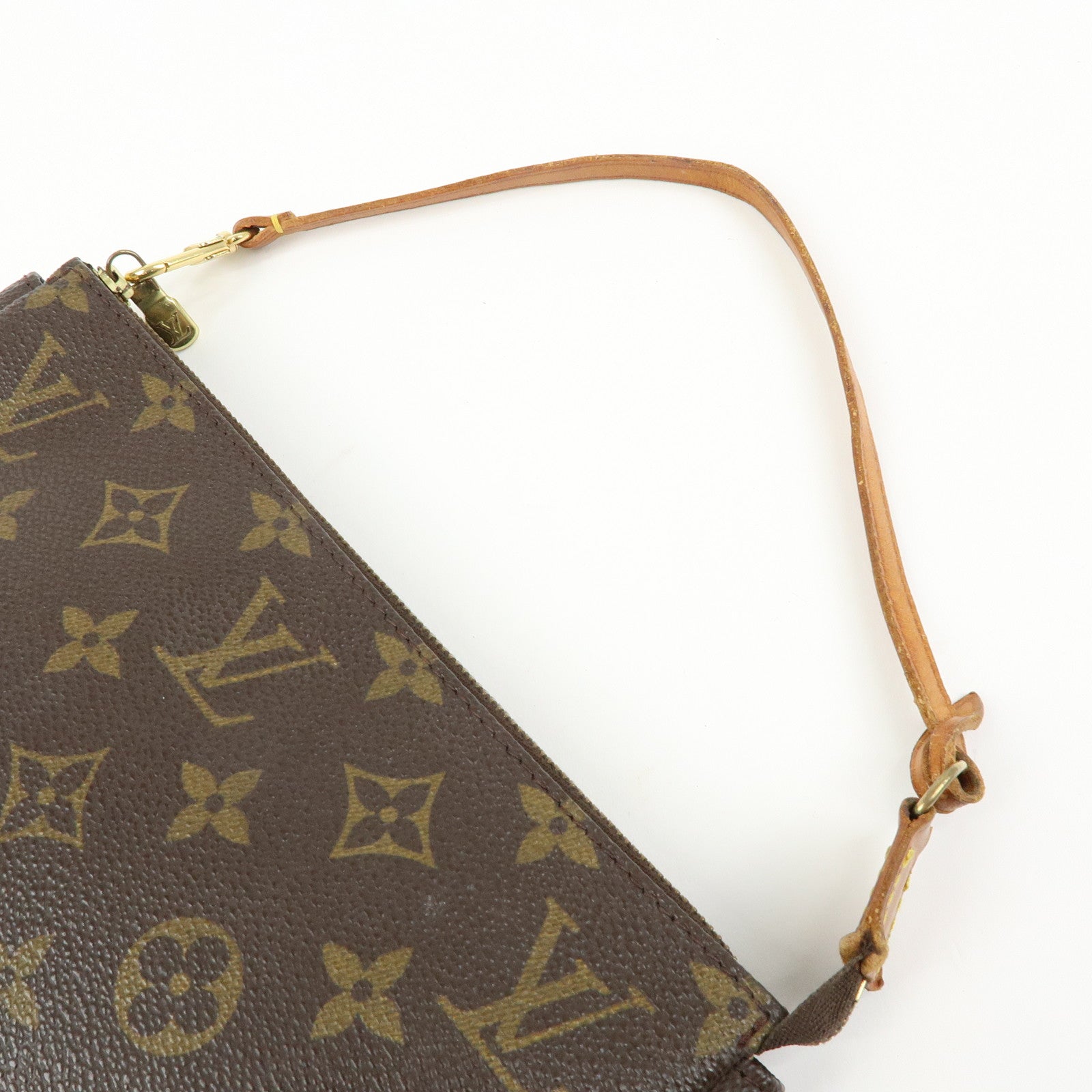 Louis Vuitton Monogram Pochette Accessoires Pouch Hand Bag M51980