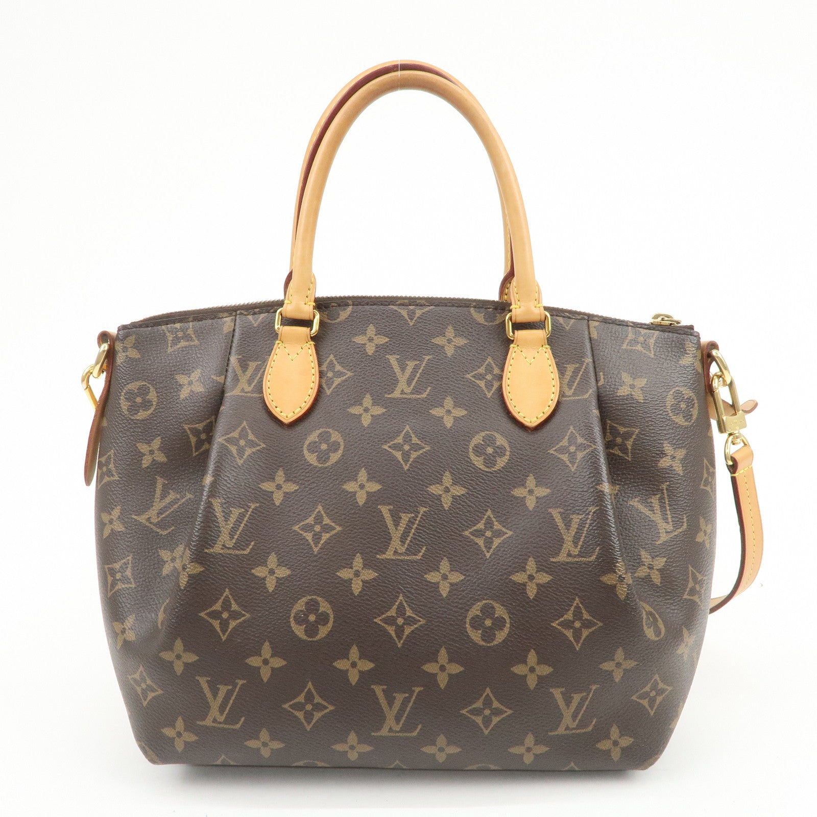 Louis Vuitton Monogram Turenne PM 2Way Hand Bag Brown M48813