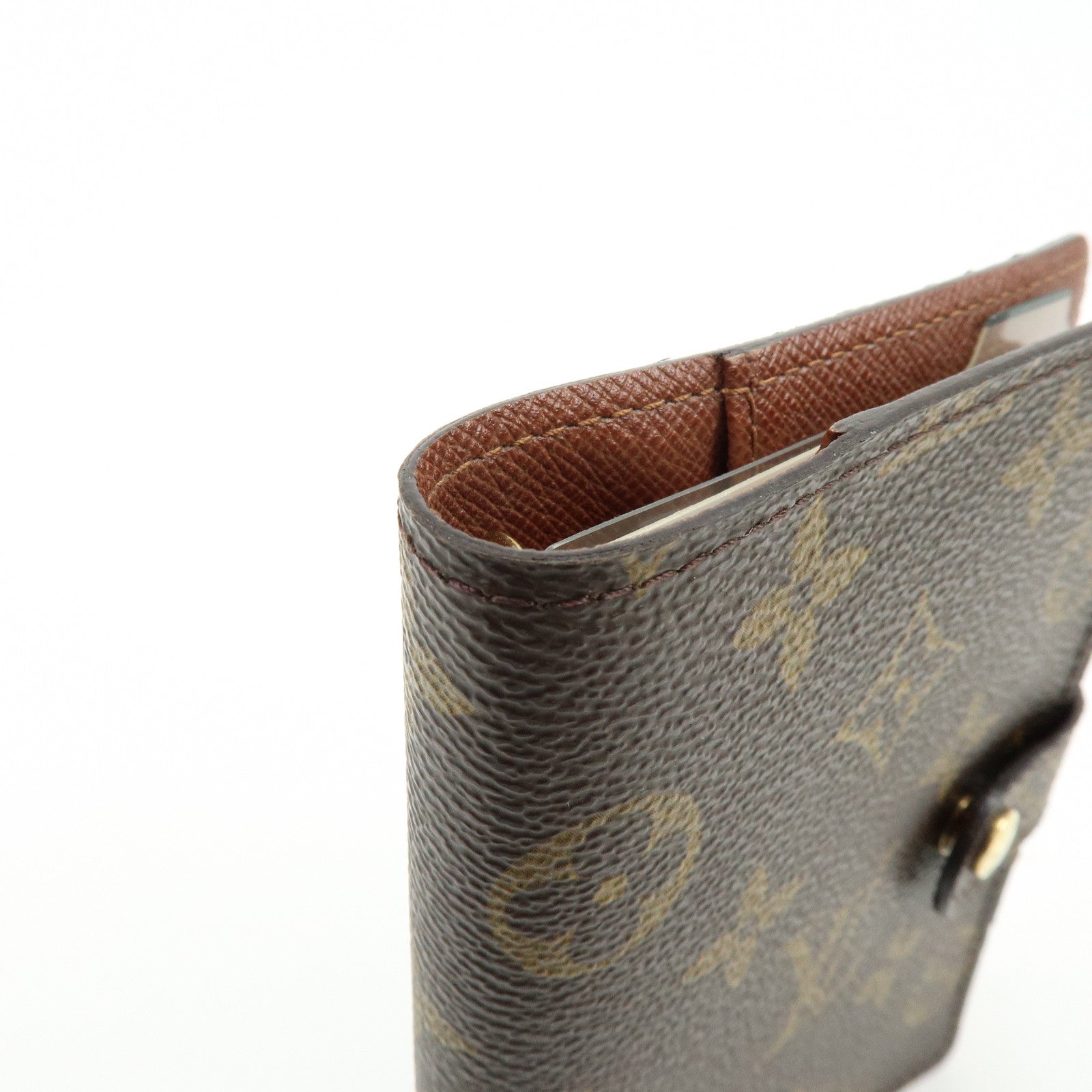 Louis Vuitton Monogram Agenda PM Planner Cover Brown R20005