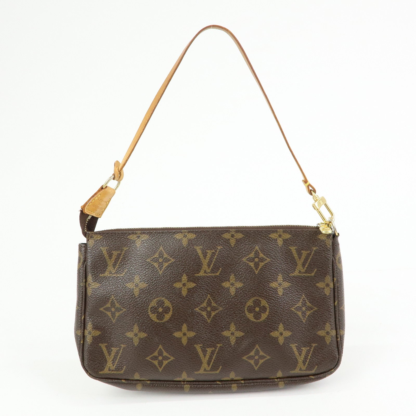 Louis Vuitton Monogram Pochette Accessoires Pouch Hand Bag M51980