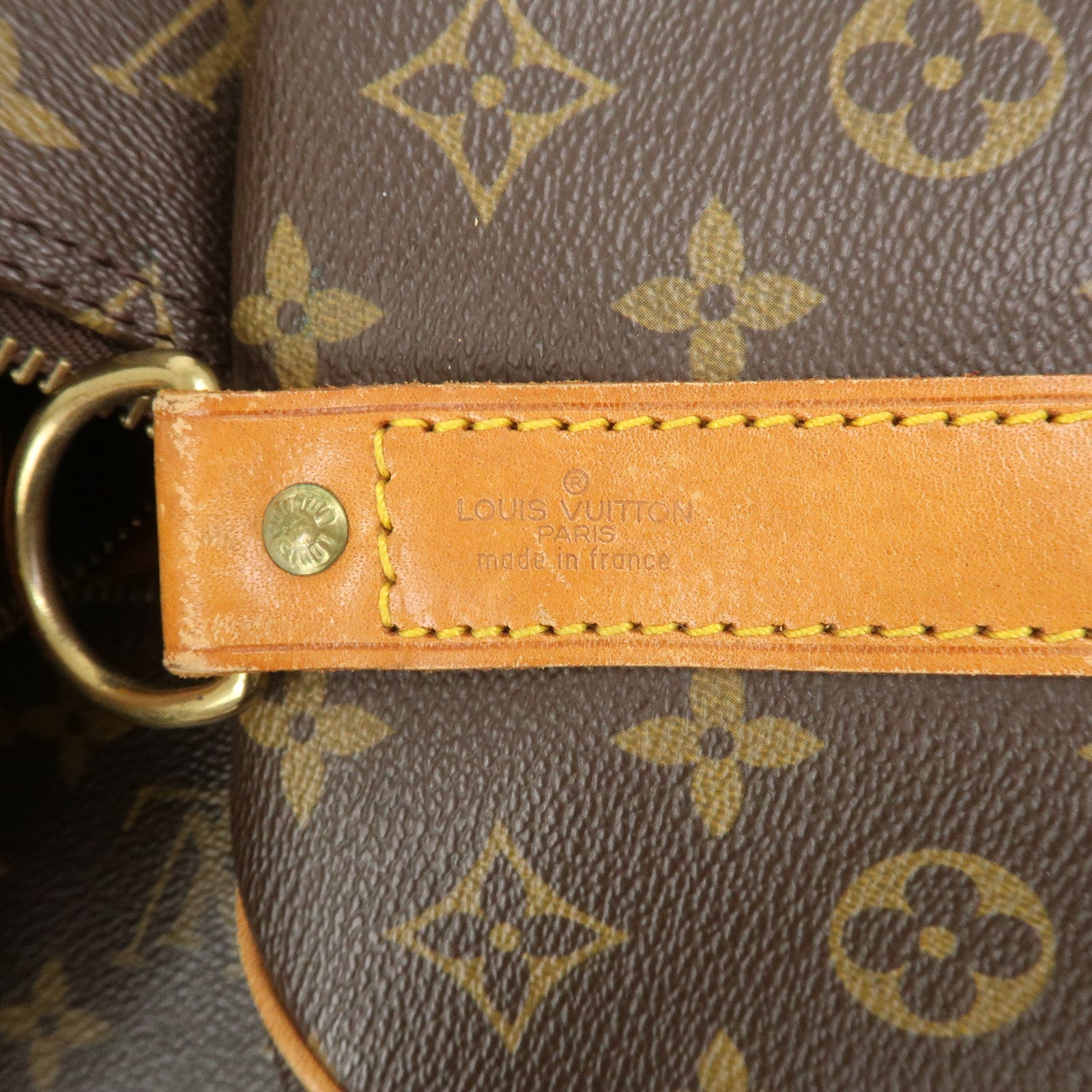 Louis Vuitton Monogram Keep All Bandouliere 60 Boston Bag M41412