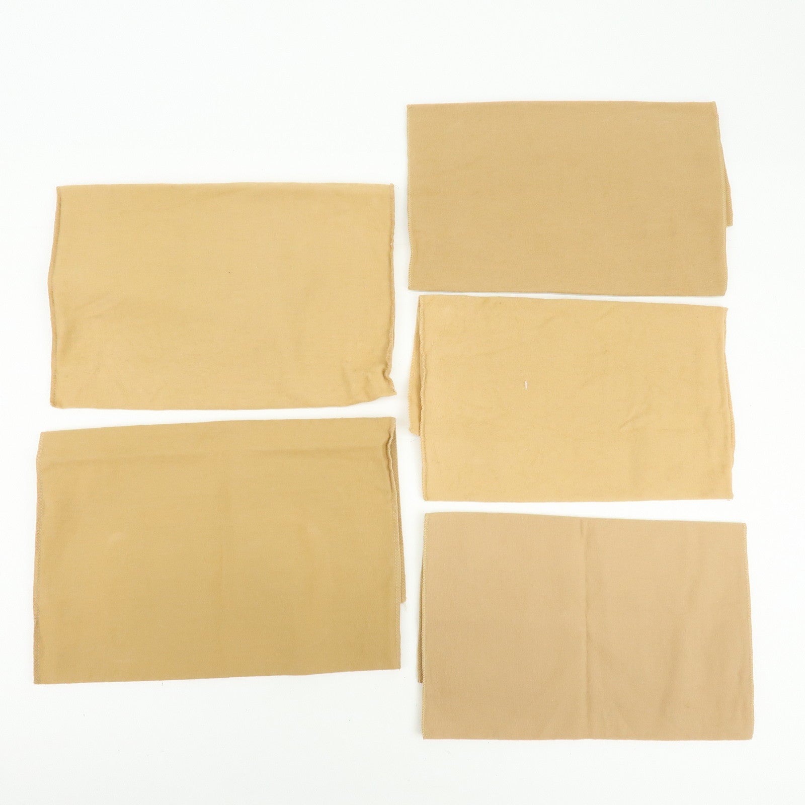 Louis Vuitton Set of 18 Dust Bag Storage Bag Flap Style Beige Brown