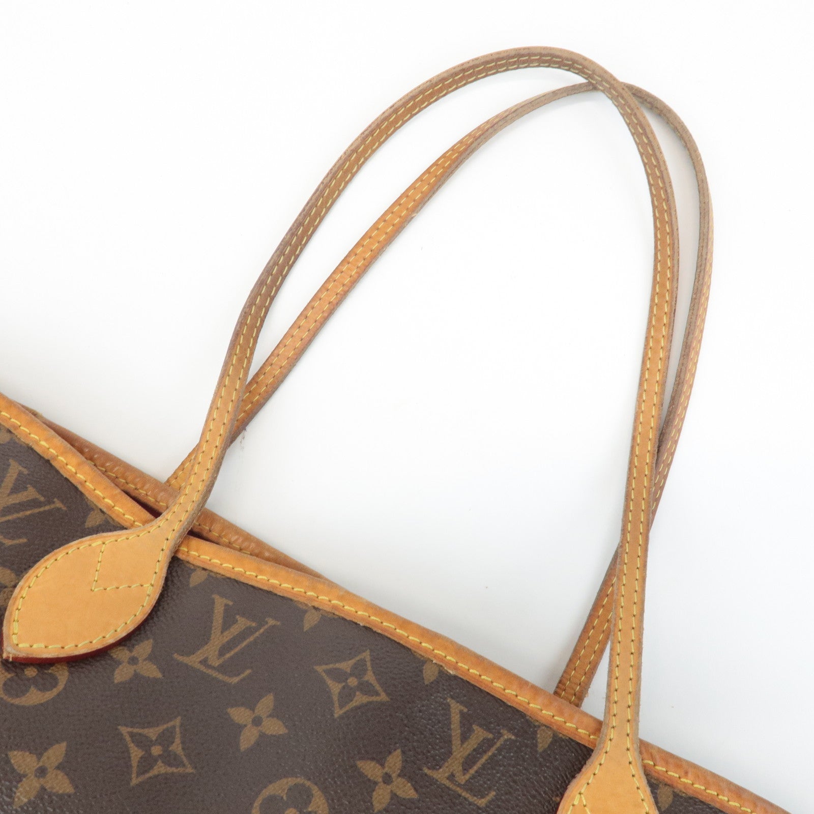 Louis Vuitton Monogram Neverfull MM Tote Bag Fuchisia M40996