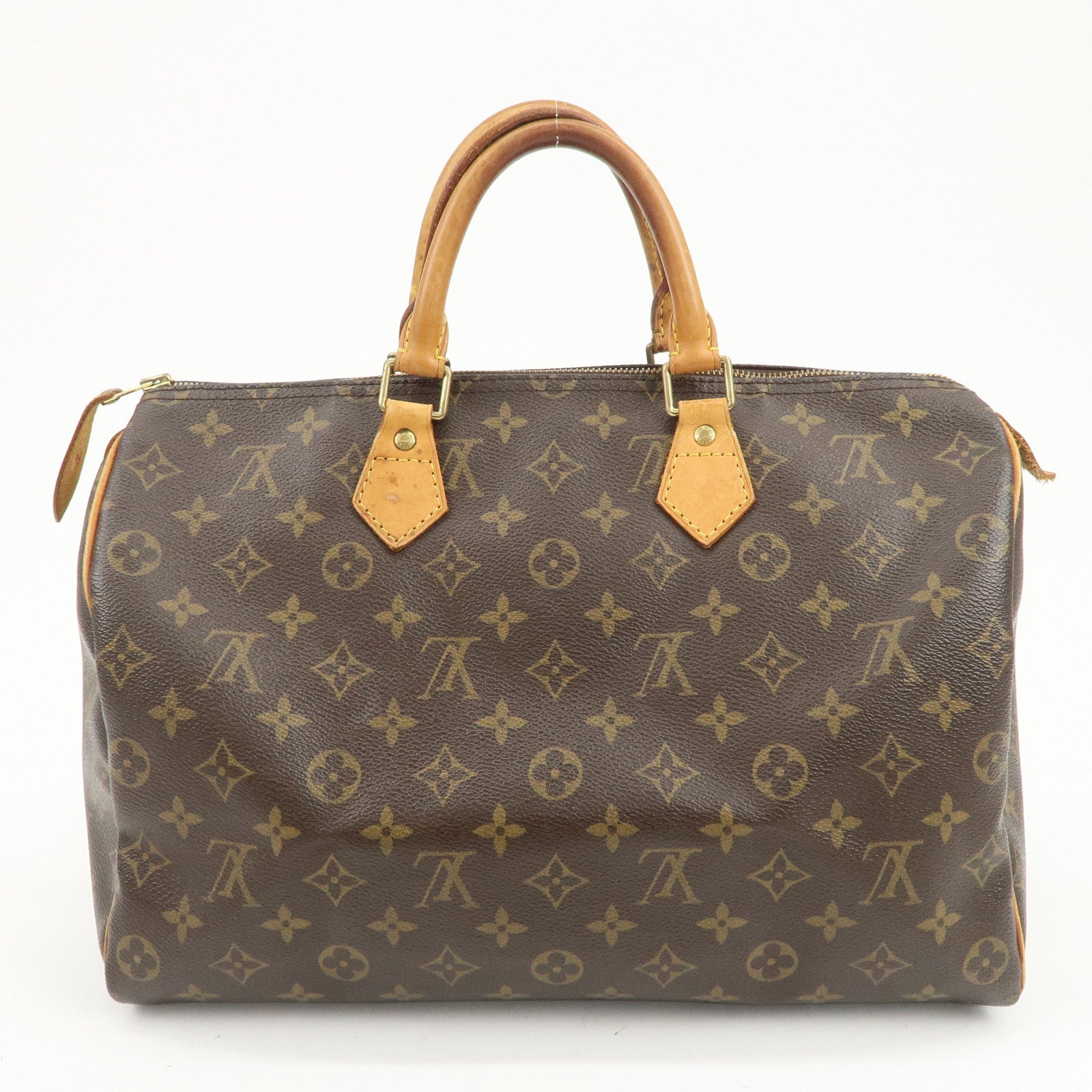 Louis Vuitton Monogram Speedy 35 Boston Bag Hand Bag M41524