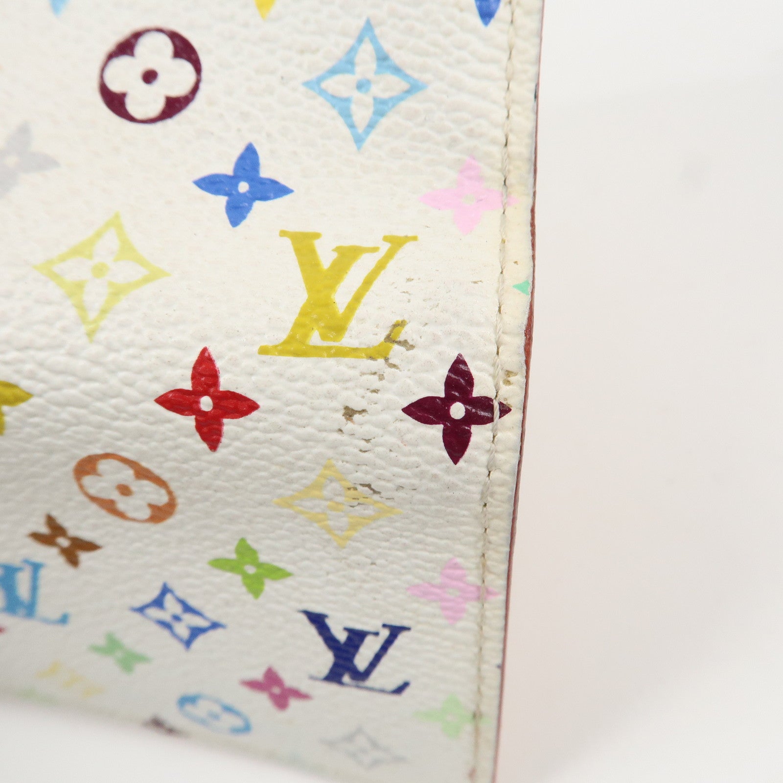 Louis Vuitton Monogram Multicolor Portefeuille Sarah Wallet M93532 Used