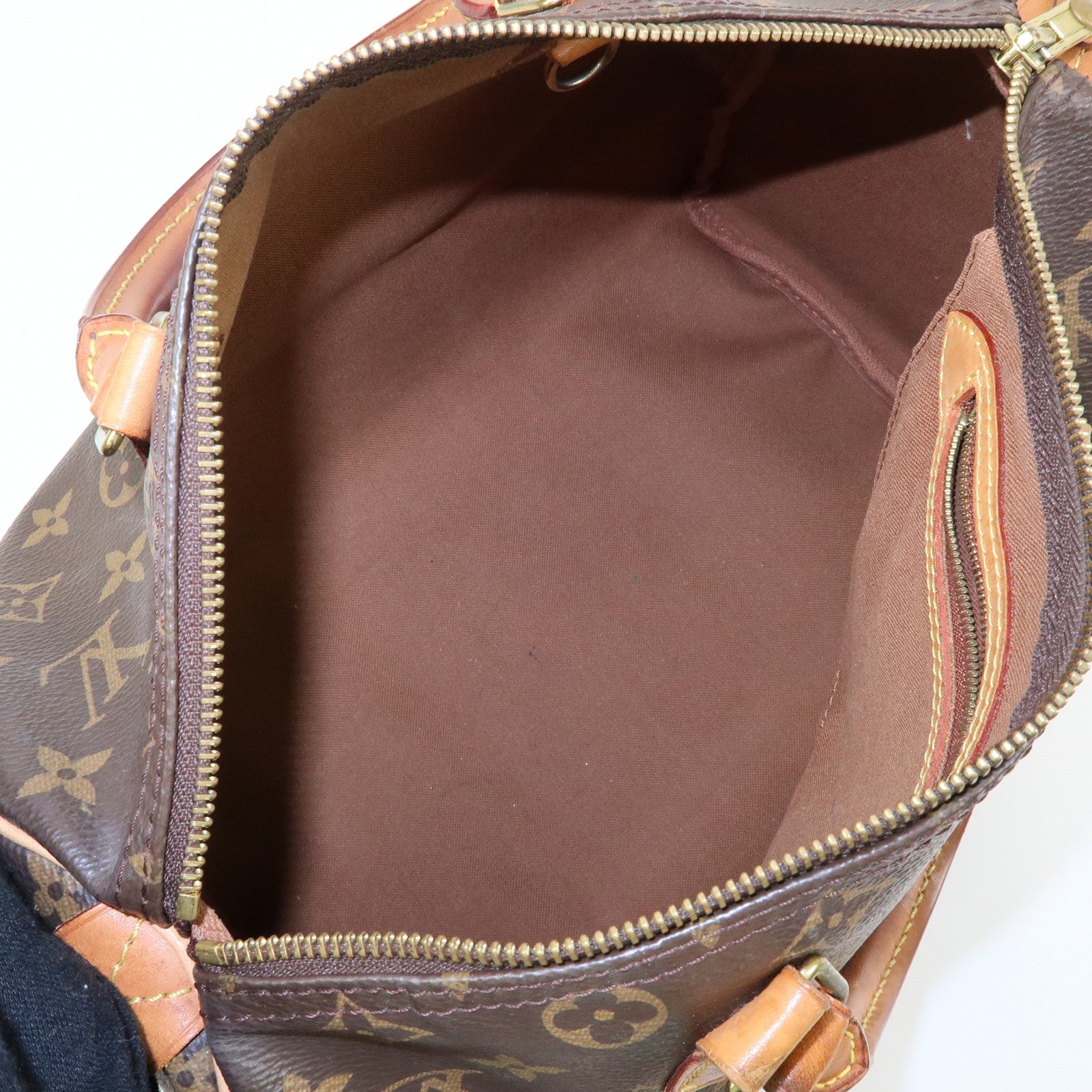 Louis Vuitton Monogram Speedy 30 Boston Bag Hand Bag Brown M41108