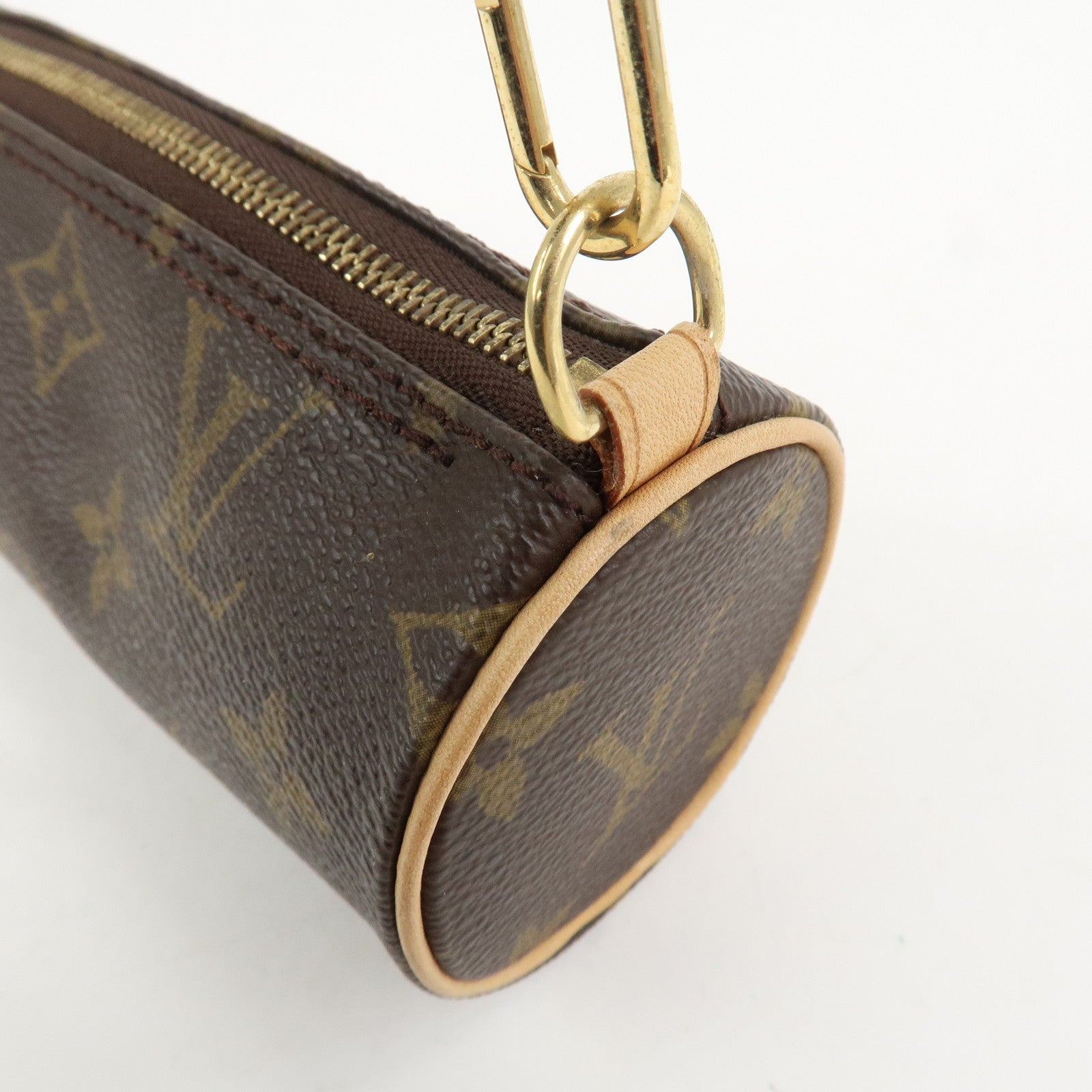 Louis Vuitton Monogram Mini Pouch for Papillon Bag Brown New Style