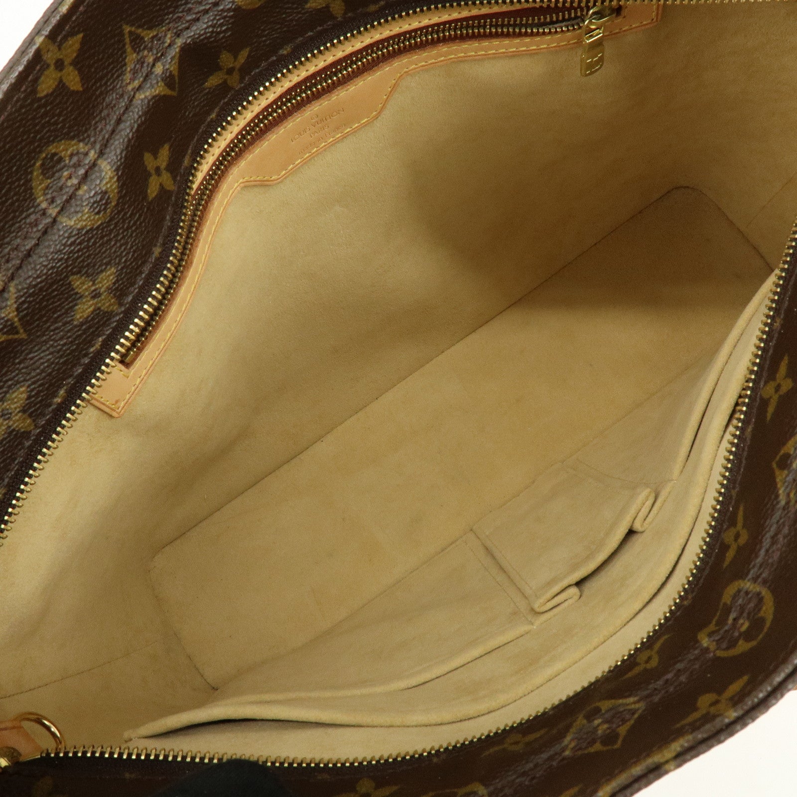 Louis Vuitton Monogram Luco Tote Bag Shoulder Bag Brown M51155