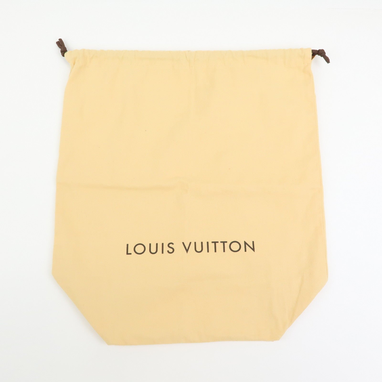 Louis Vuitton Set of 8 Dust Bag Storage Bag Drawstring Beige