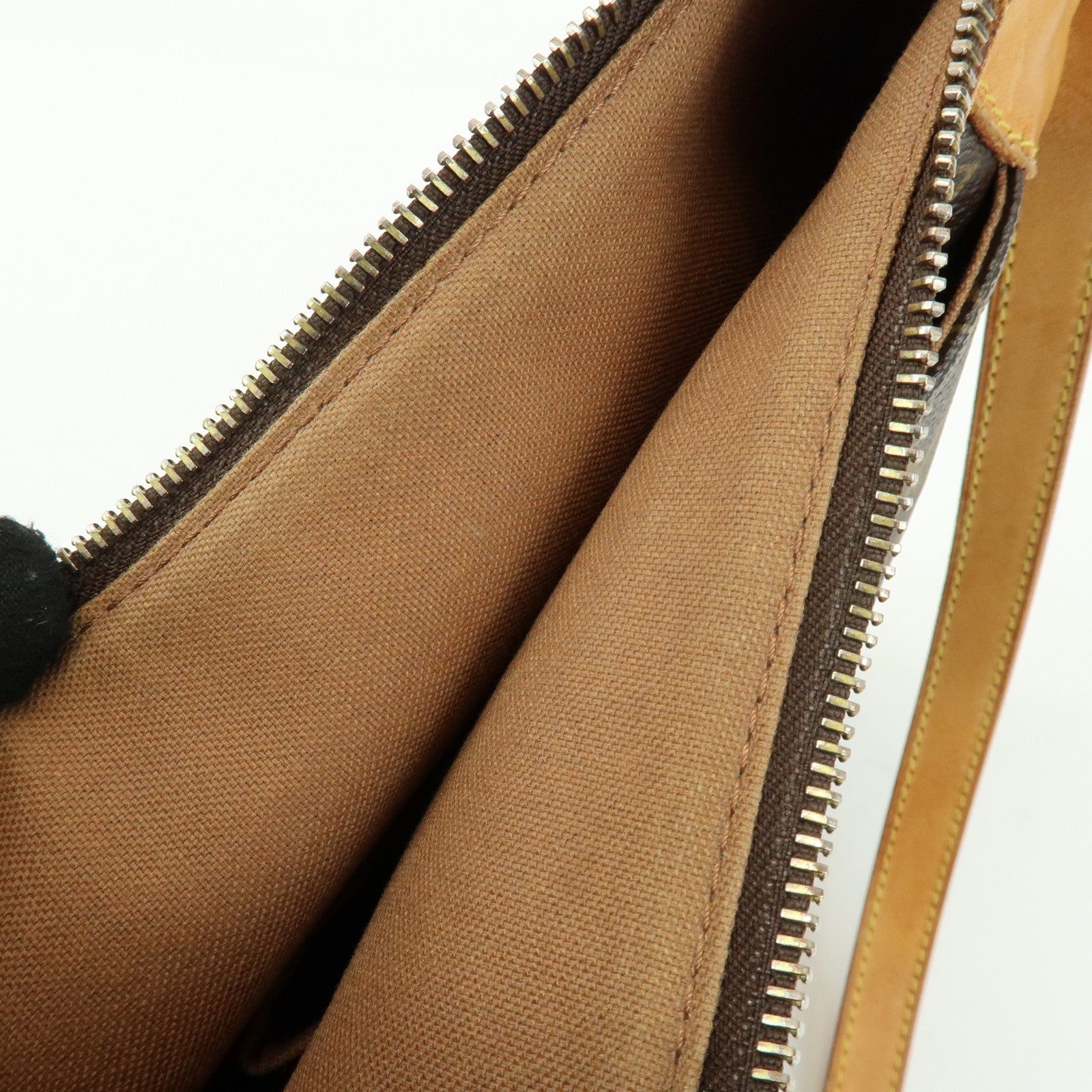 Louis Vuitton Monogram Odeon PM Canvas Shoulder Bag Brown M56390