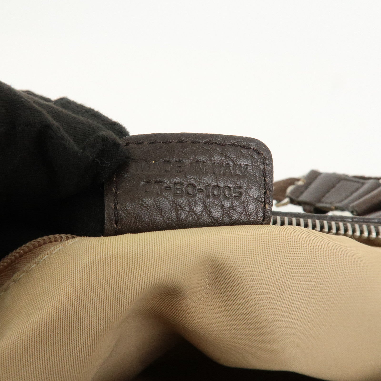 Christian Dior Trotter Street Chic Canvas Leather Boston Bag Beige