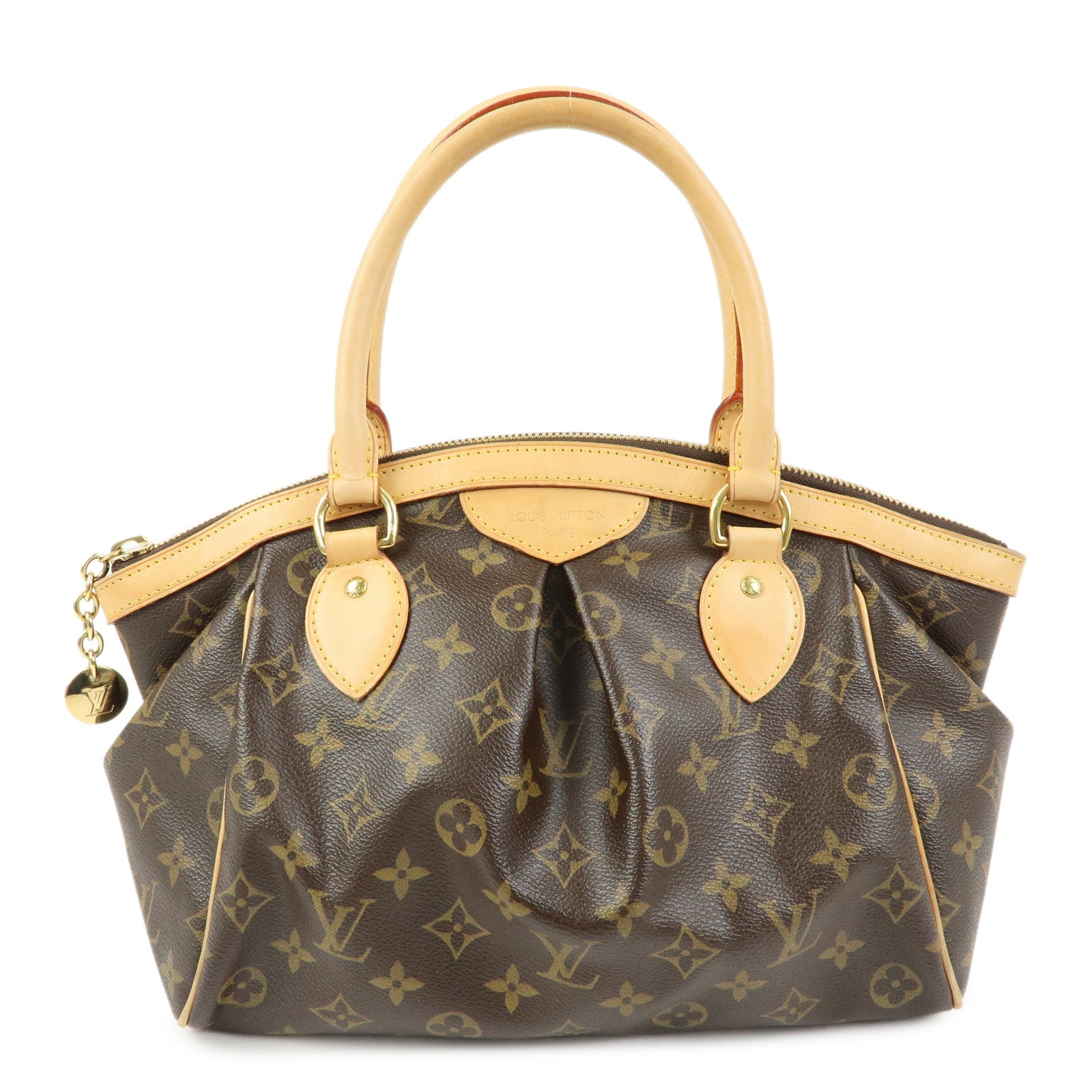 Louis Vuitton Monogram Tivoli PM Hand Bag Shoulder Bag Brown M40143