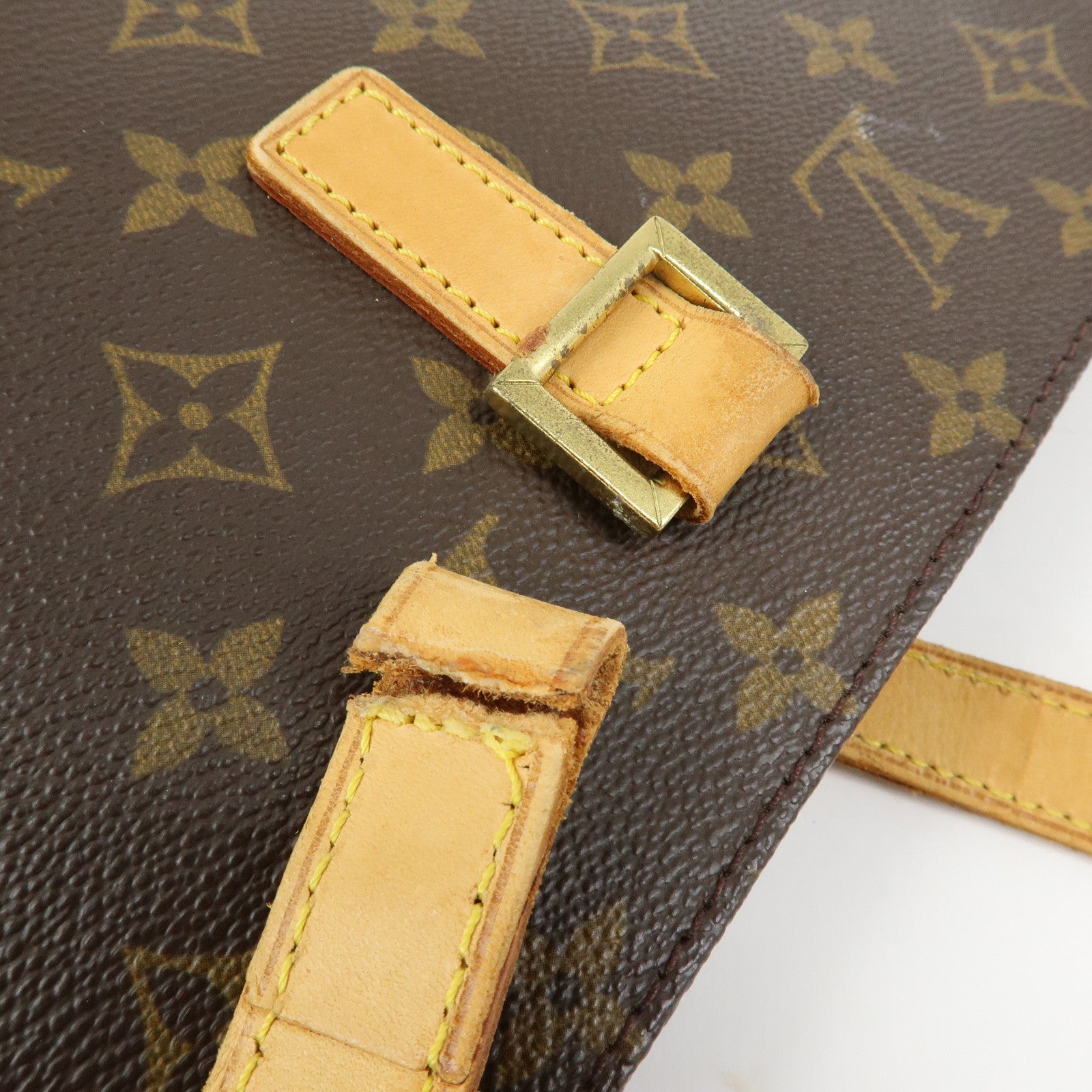 Louis Vuitton Monogram Luco Tote Bag Shoulder Bag Brown M51155