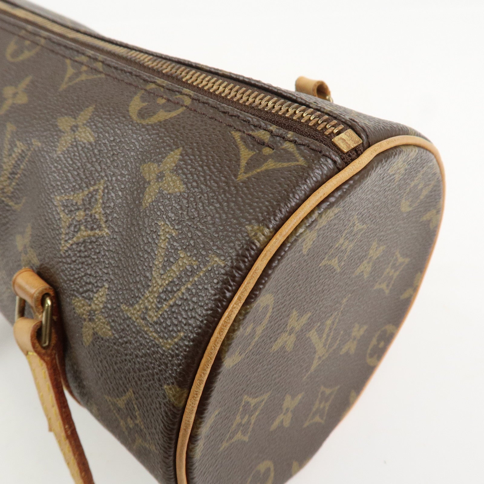 Louis Vuitton Monogram Papillon 26 Hand Bag New Style Brown M51386