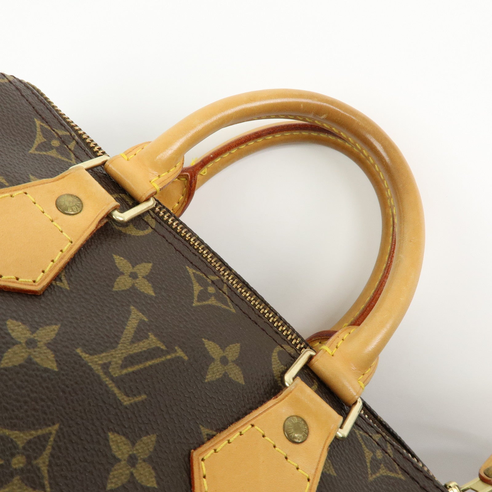Louis Vuitton Monogram Speedy 25 Boston Bag Hand Bag Brown M41528