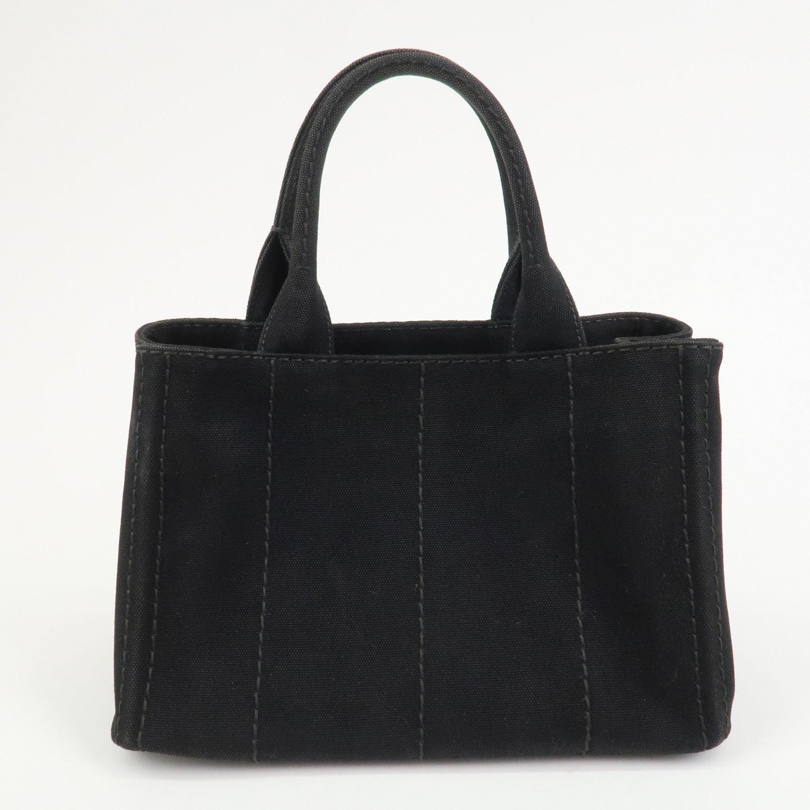 PRADA Canapa Mini Canvas 2Way Bag Hand Bag Shoulder Bag 1BG439
