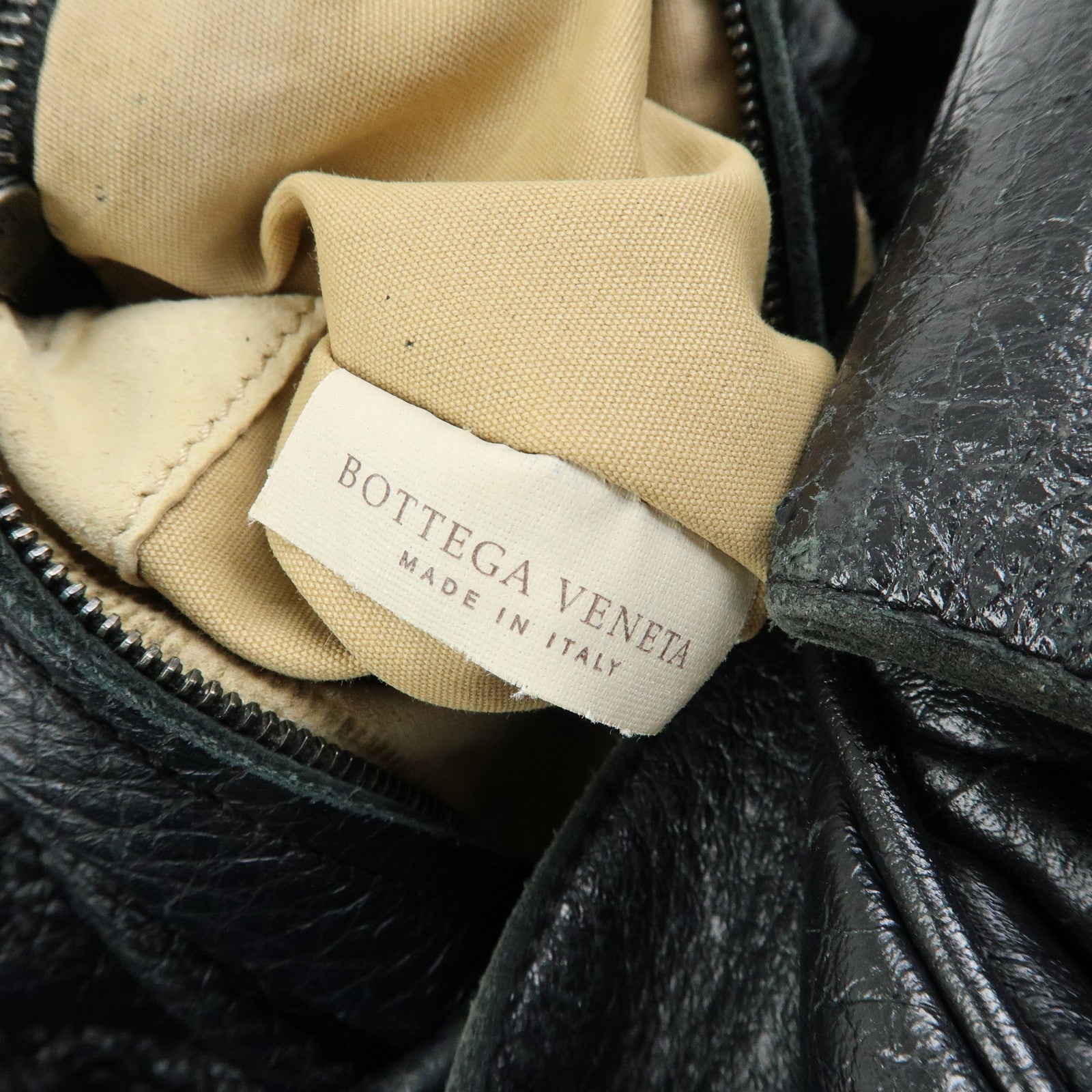 BOTTEGA VENETA Cocker intrecciato Leather Shoulder Bag 144413