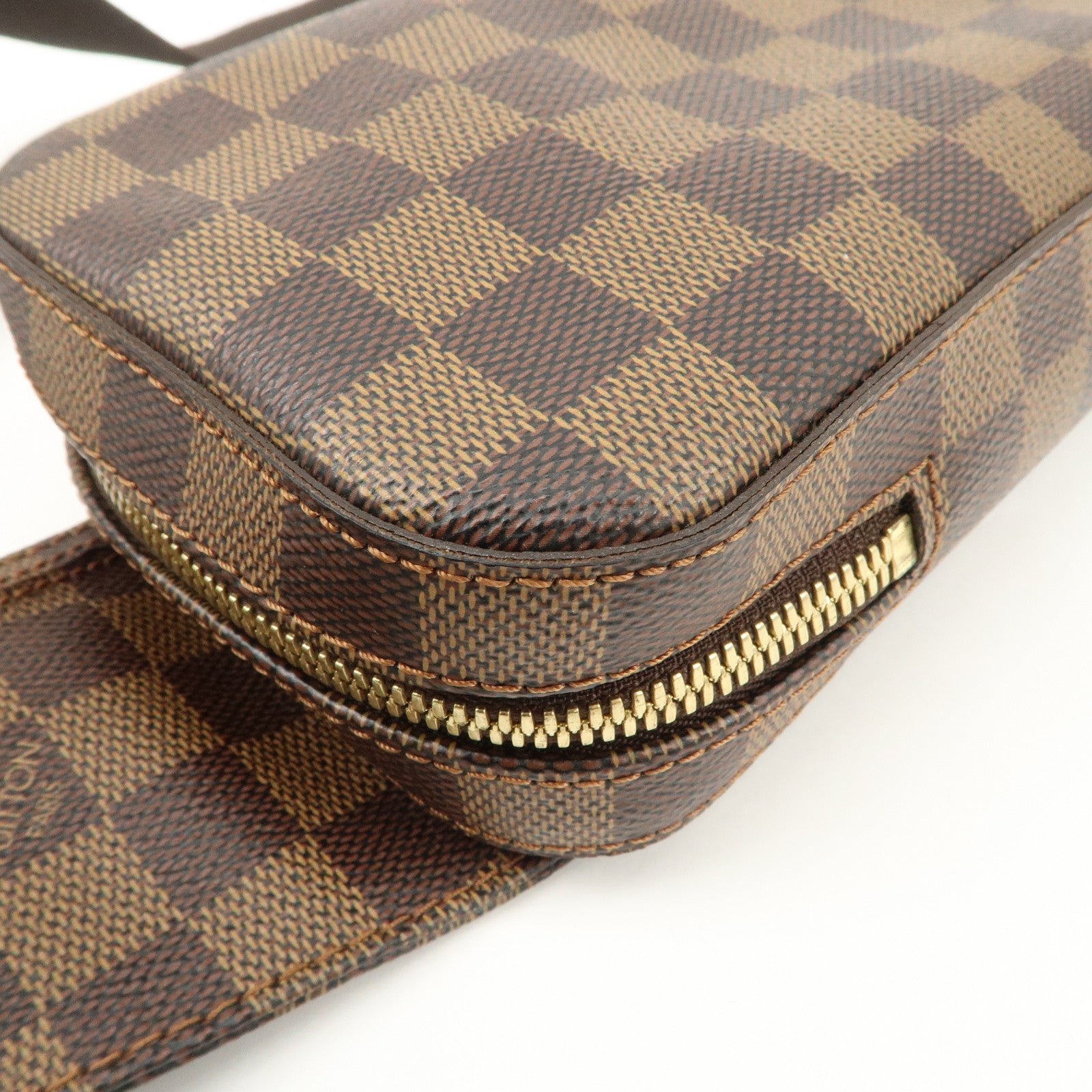 Louis Vuitton Damier Ebene Geronimos Crossbody Bag Waist Bag N51994 Used