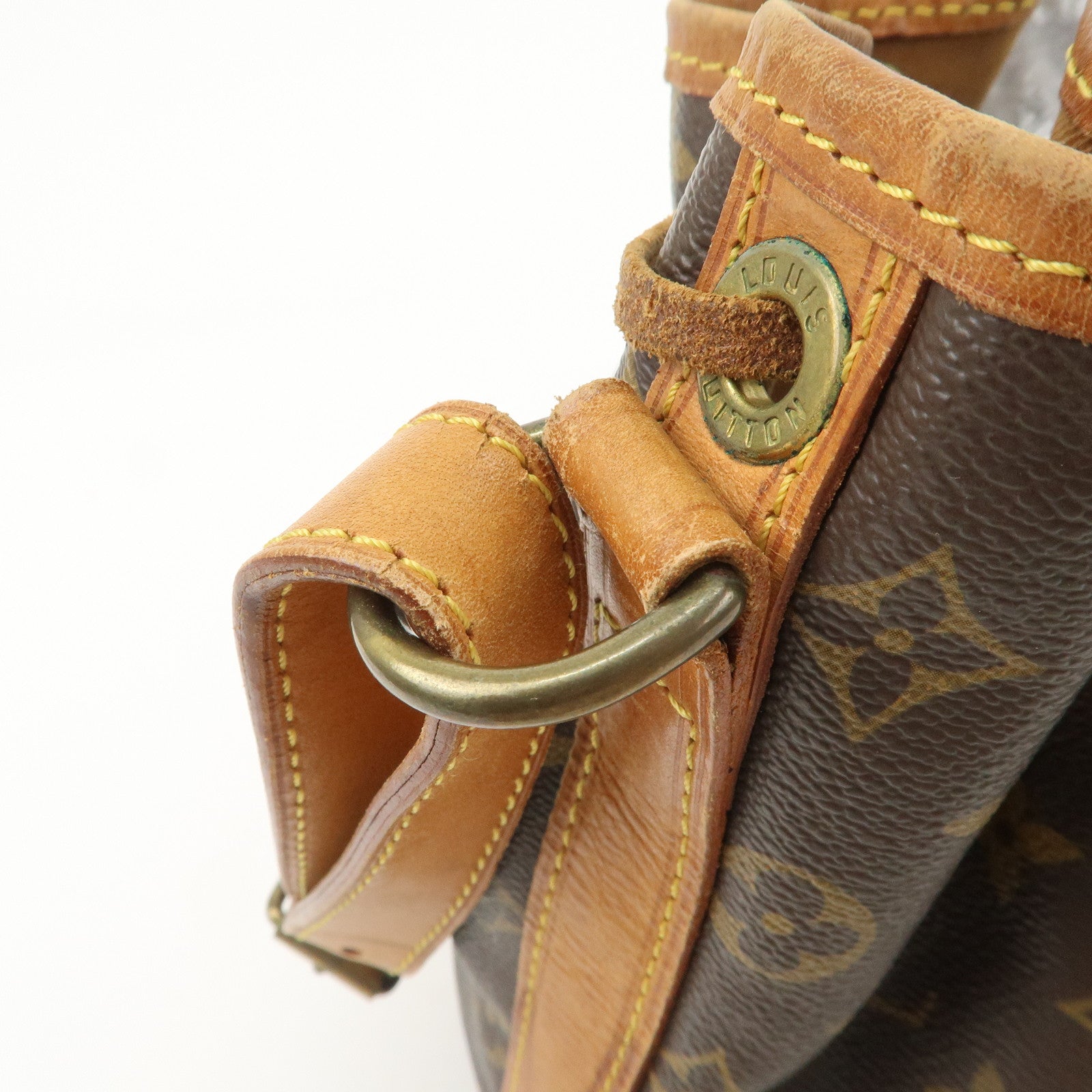 Louis Vuitton Monogram Petit Noe Shoulder Bag Brown M42226 Used