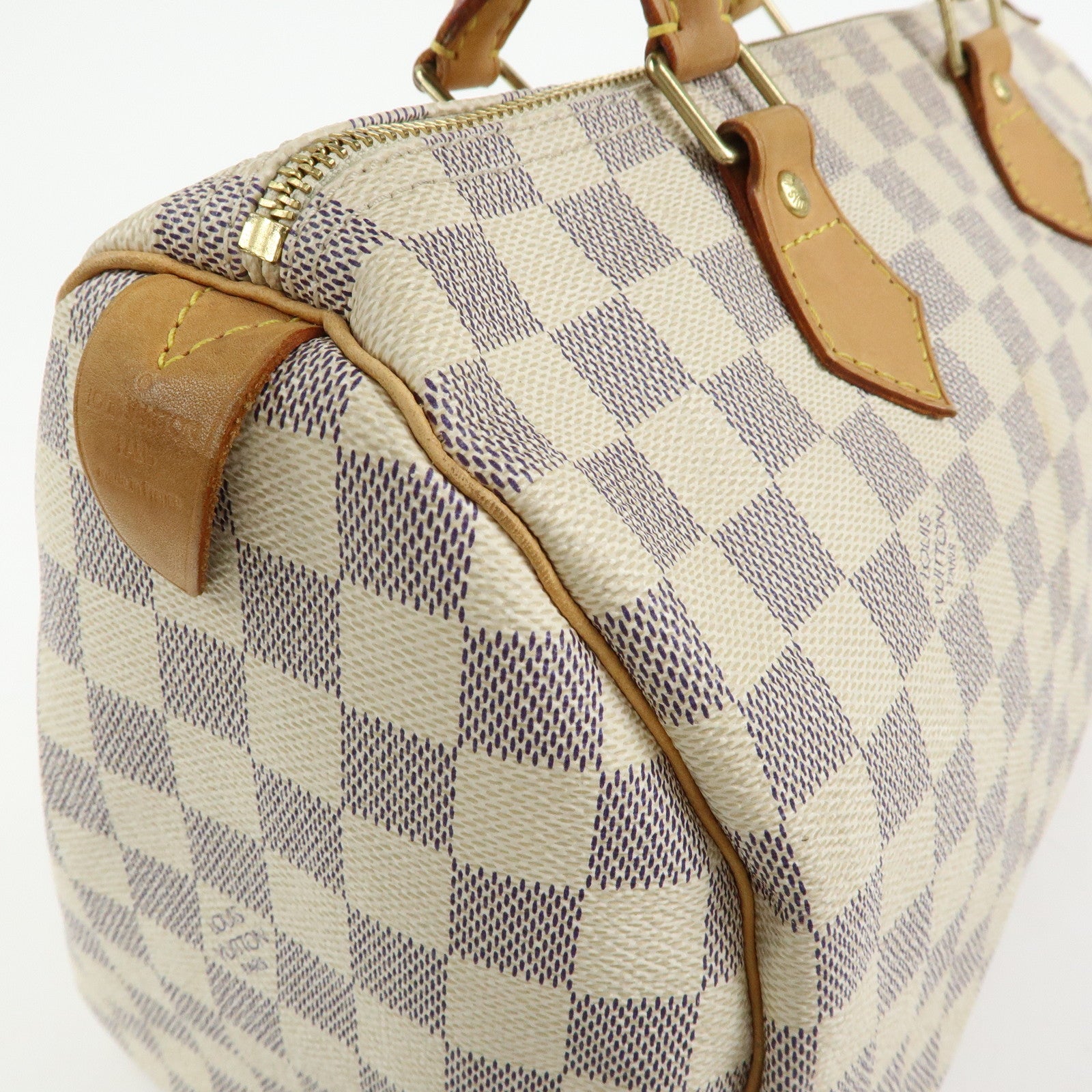 Louis Vuitton Damier Azur Speedy 30 Boston Bag Hand Bag N41533