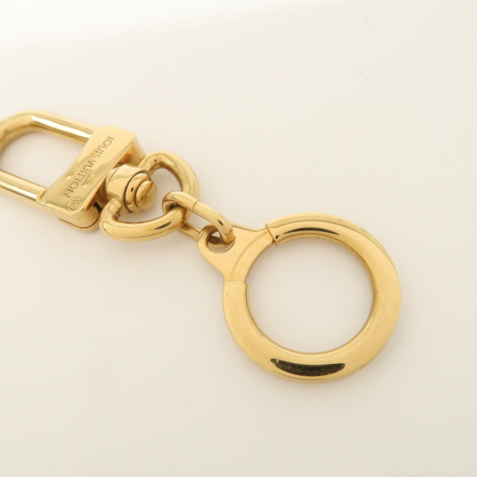 Louis Vuitton Ano Cles Key Chain Bag Chram Gold M62694 Used
