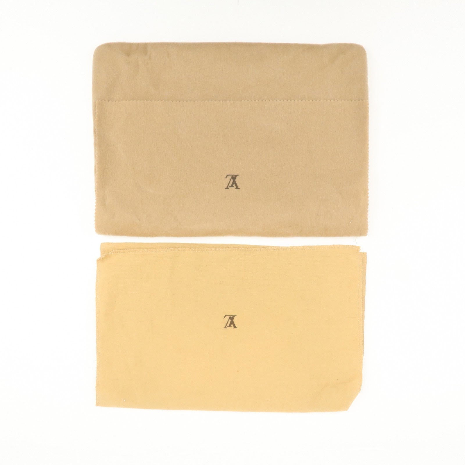 Louis Vuitton Set of 18 Dust Bag Storage Bag Flap Style Beige