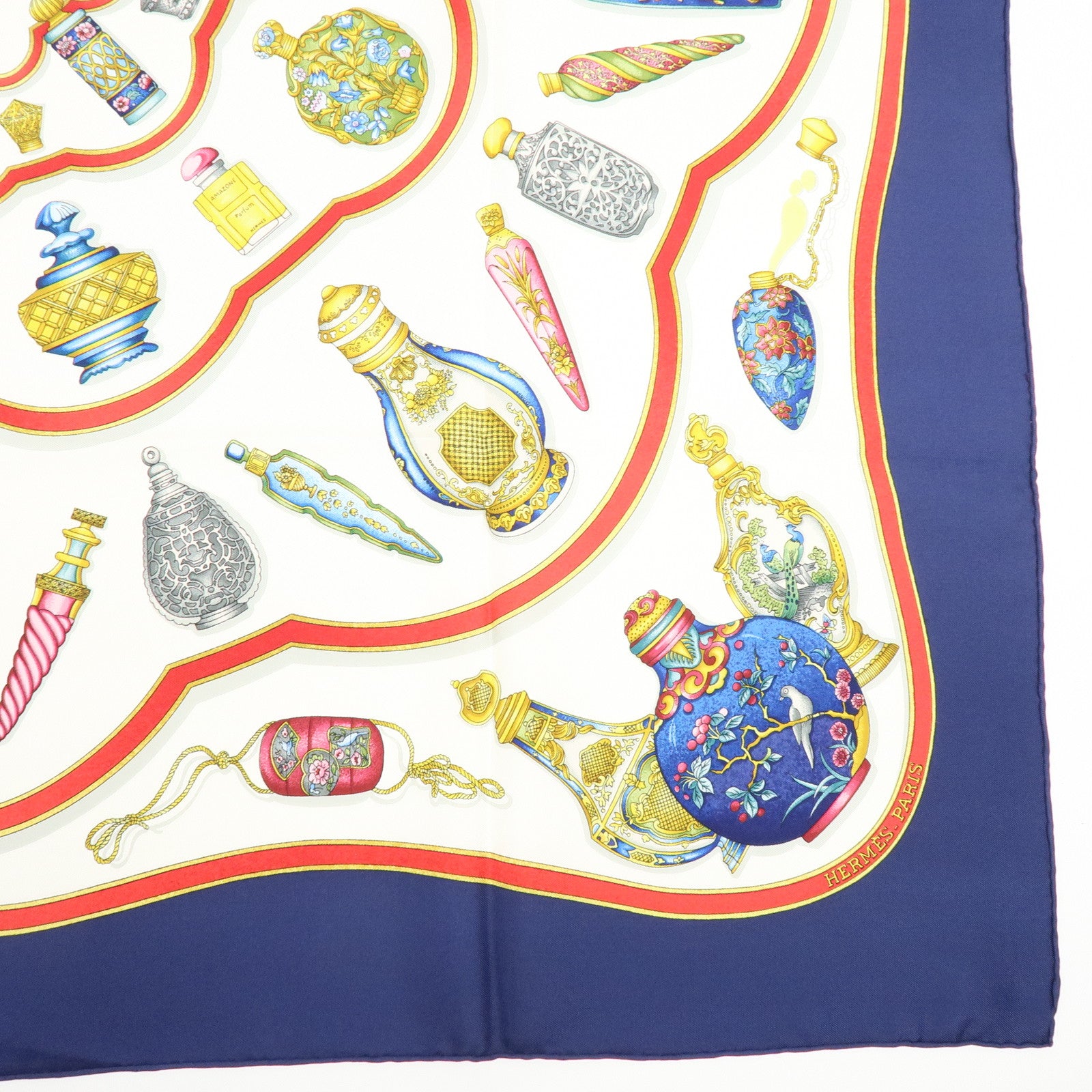 HERMES Carre 90 Silk 100% Scarf Pourvu qu'on ait l'ivress