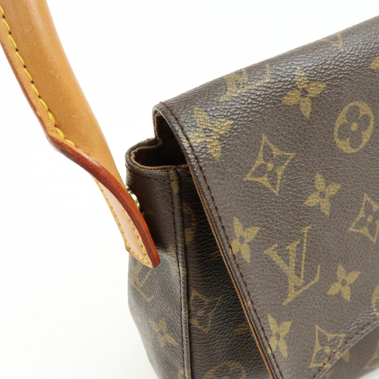 Louis Vuitton Monogram Mini Looping Shoulder Bag Brown M51147