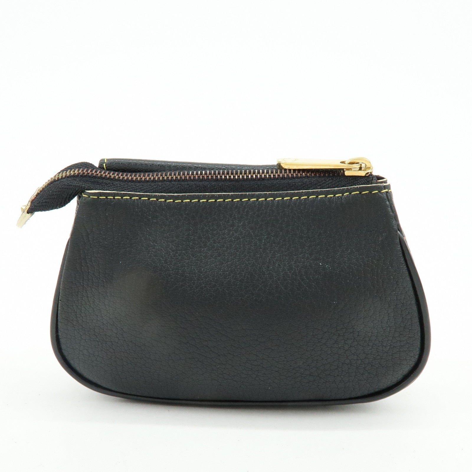 Louis Vuitton Suhari Mignon Leather Pouch Noir Black M91780