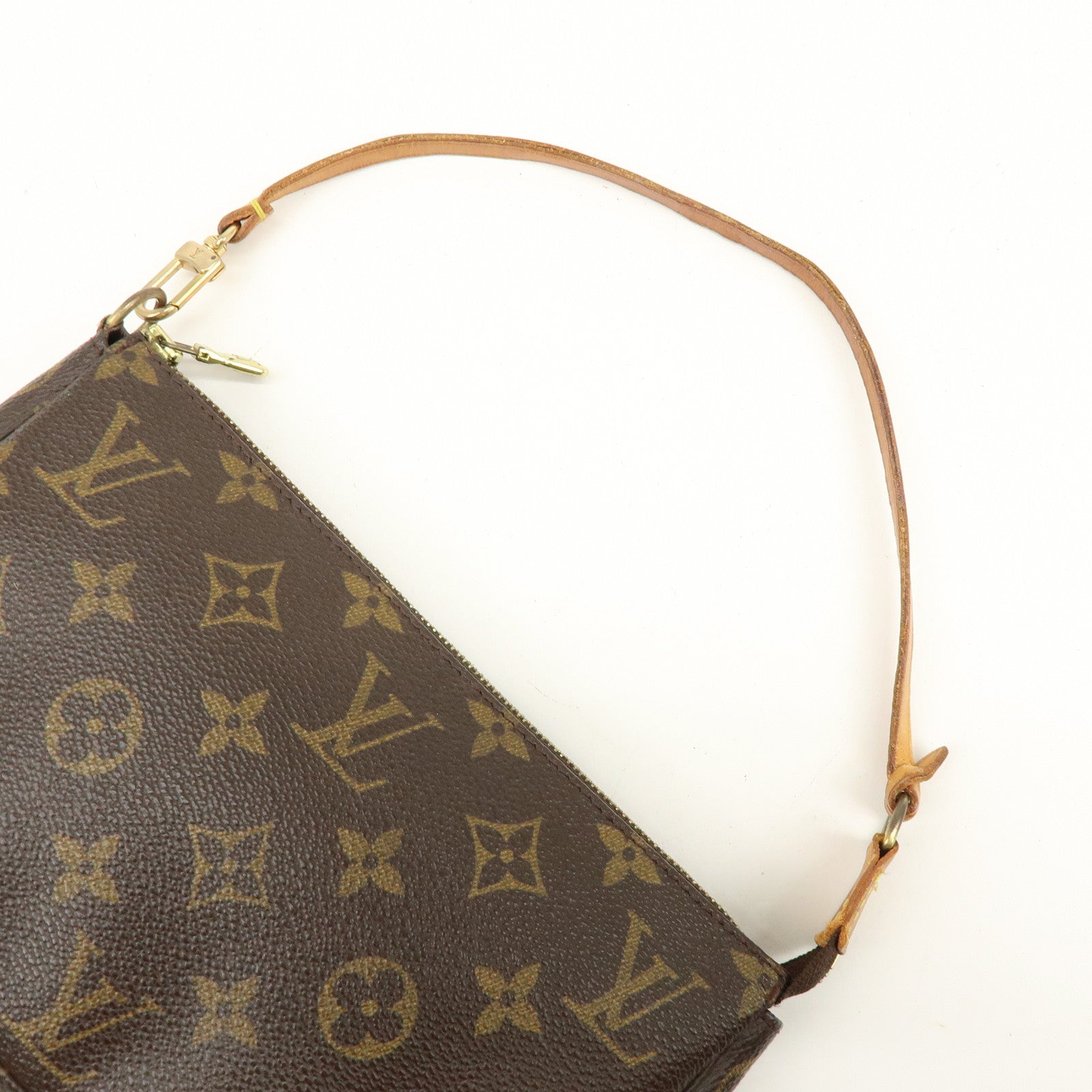 Louis Vuitton Monogram Pochette Accessoires Pouch Hand Bag M51980