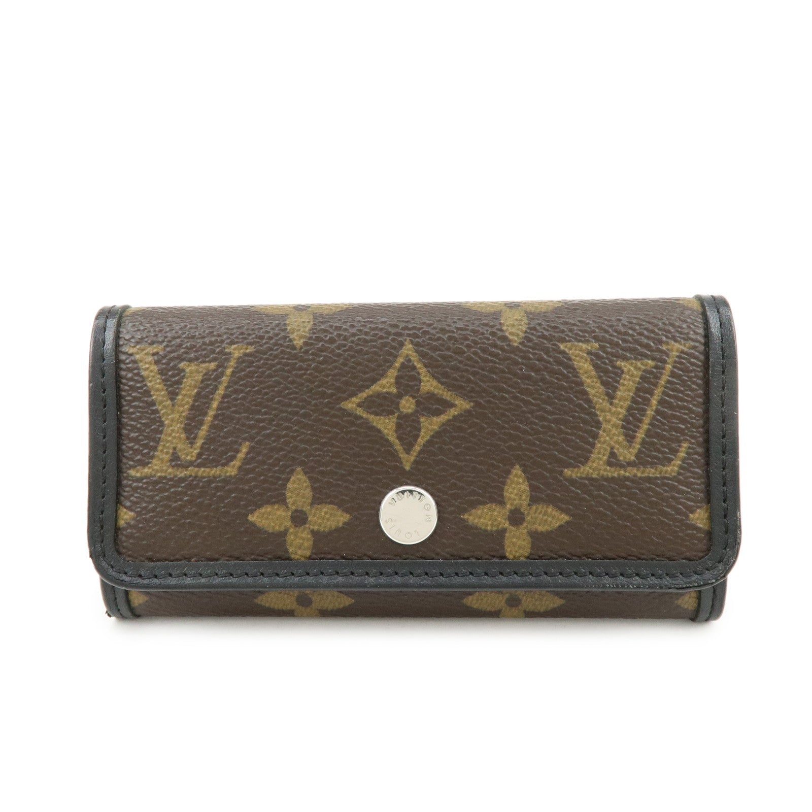 Louis Vuitton Monogram Canvas Maccasar Multicles 6 Key Case M60165