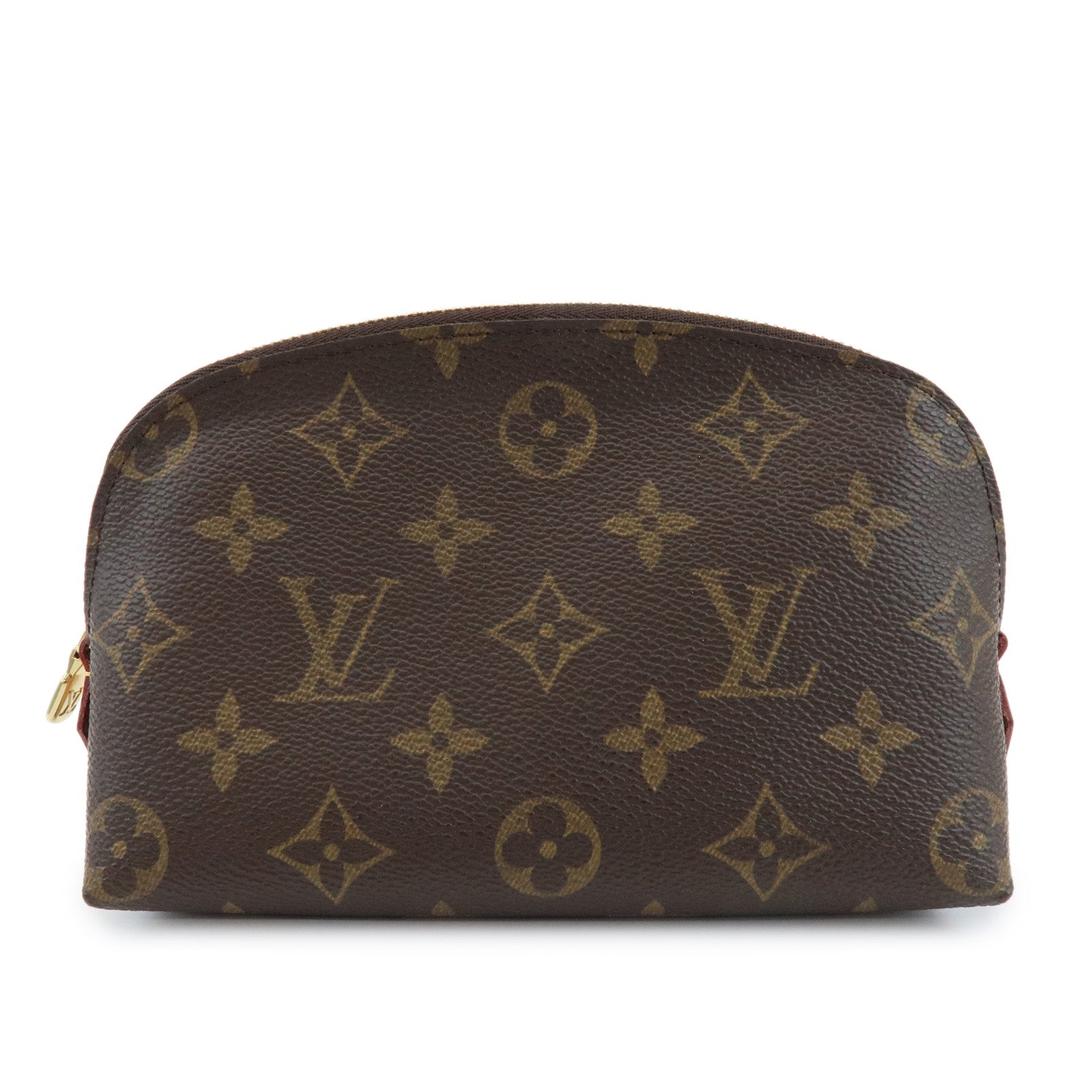 Louis Vuitton Monogram Pochette Cosmetic Pouch Brown M47515