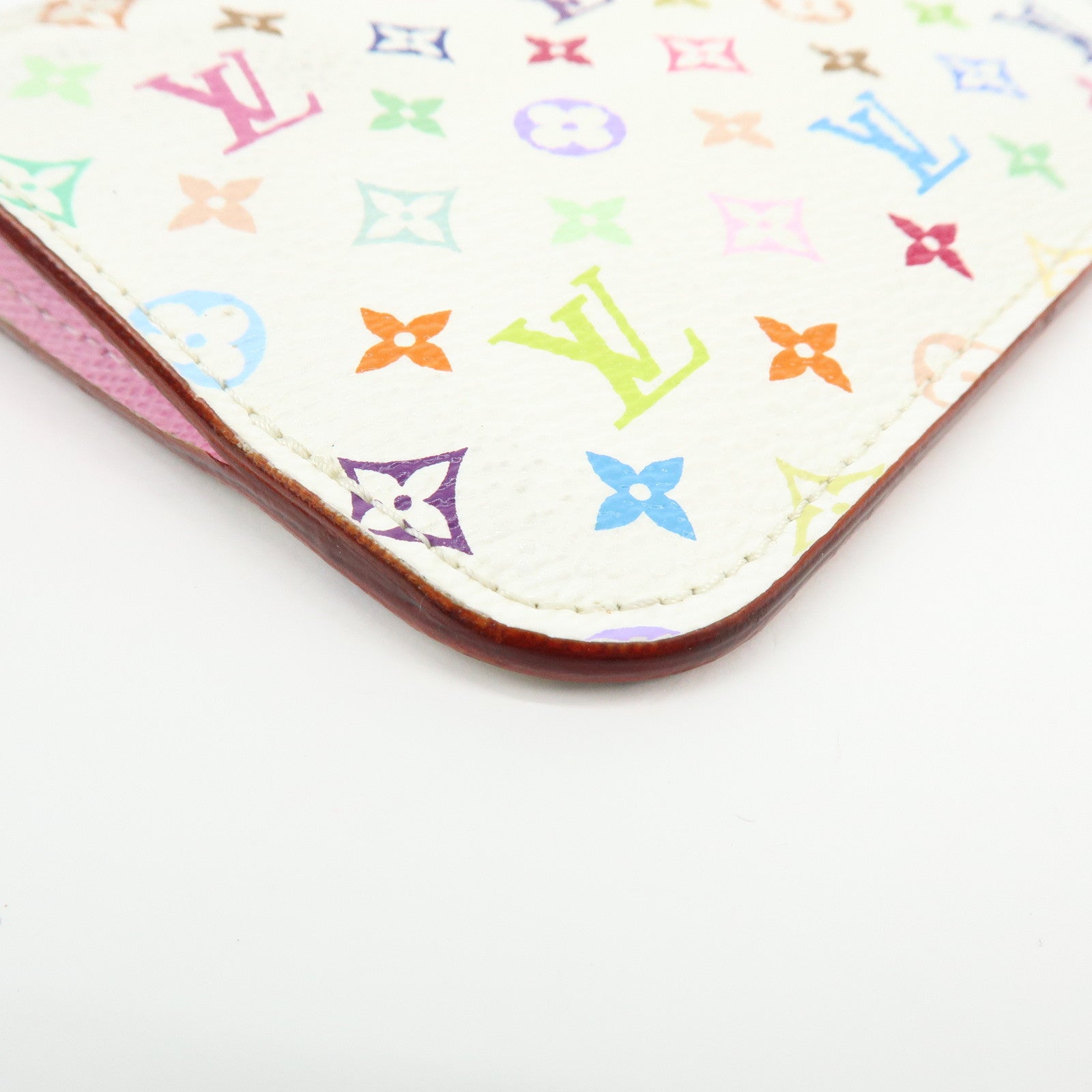 Louis Vuitton Monogram Multicolor Pochette Cles Coin Case M93734