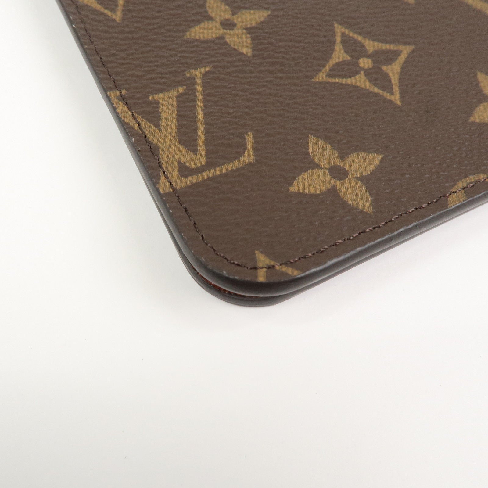 Louis Vuitton Monogram Agenda Bureau Planner Cover Brown R20100