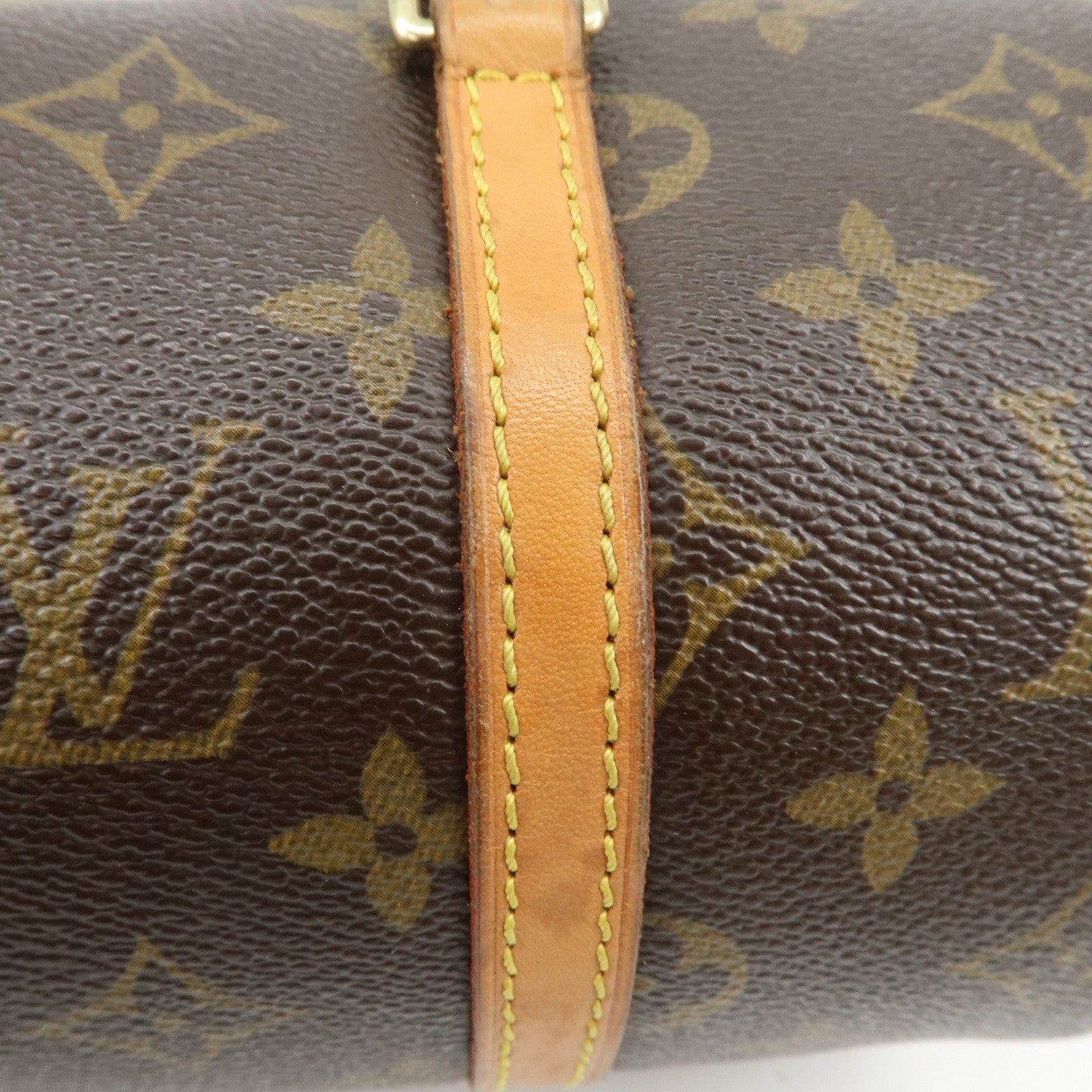 Louis Vuitton Monogram Papillon 26 Hand Bag Brown M51386