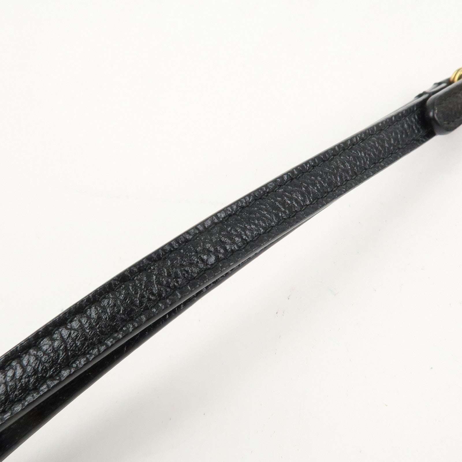 BALENCIAGA Everyday Leather Clutch Bag Flat Pouch Black 655605