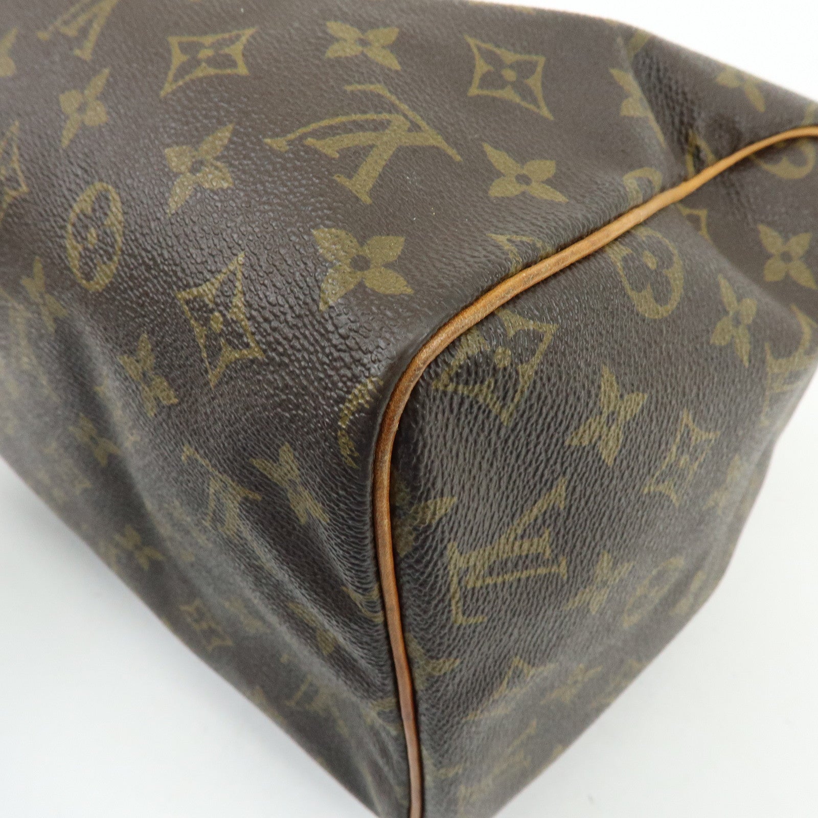 Louis Vuitton Monogram Speedy 30 Boston Bag Hand Bag Brown M41526