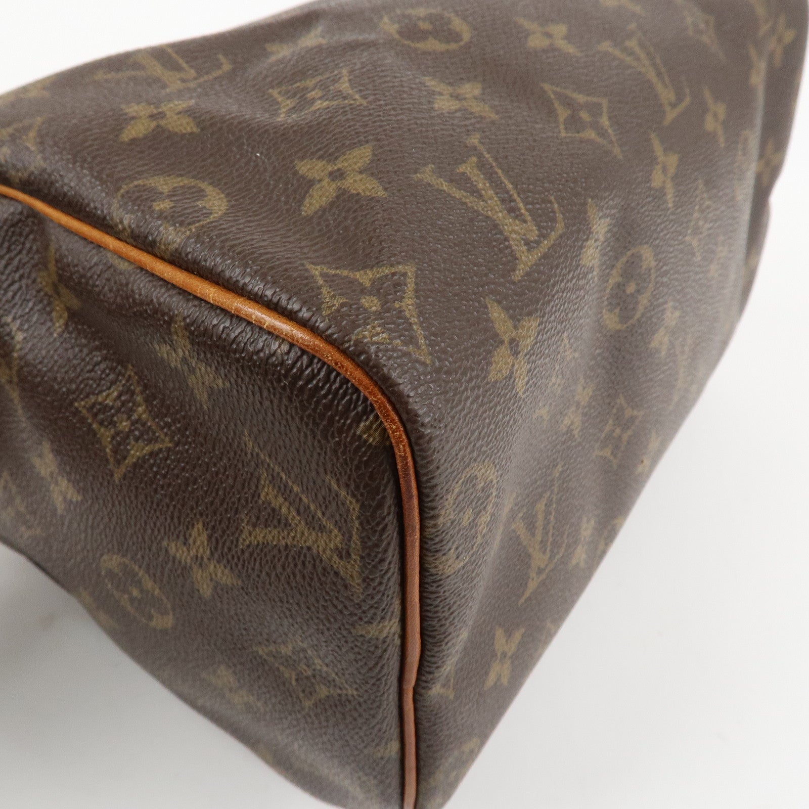 Louis Vuitton Monogram Speedy 25 Hand Bag Boston Bag M41528 Used